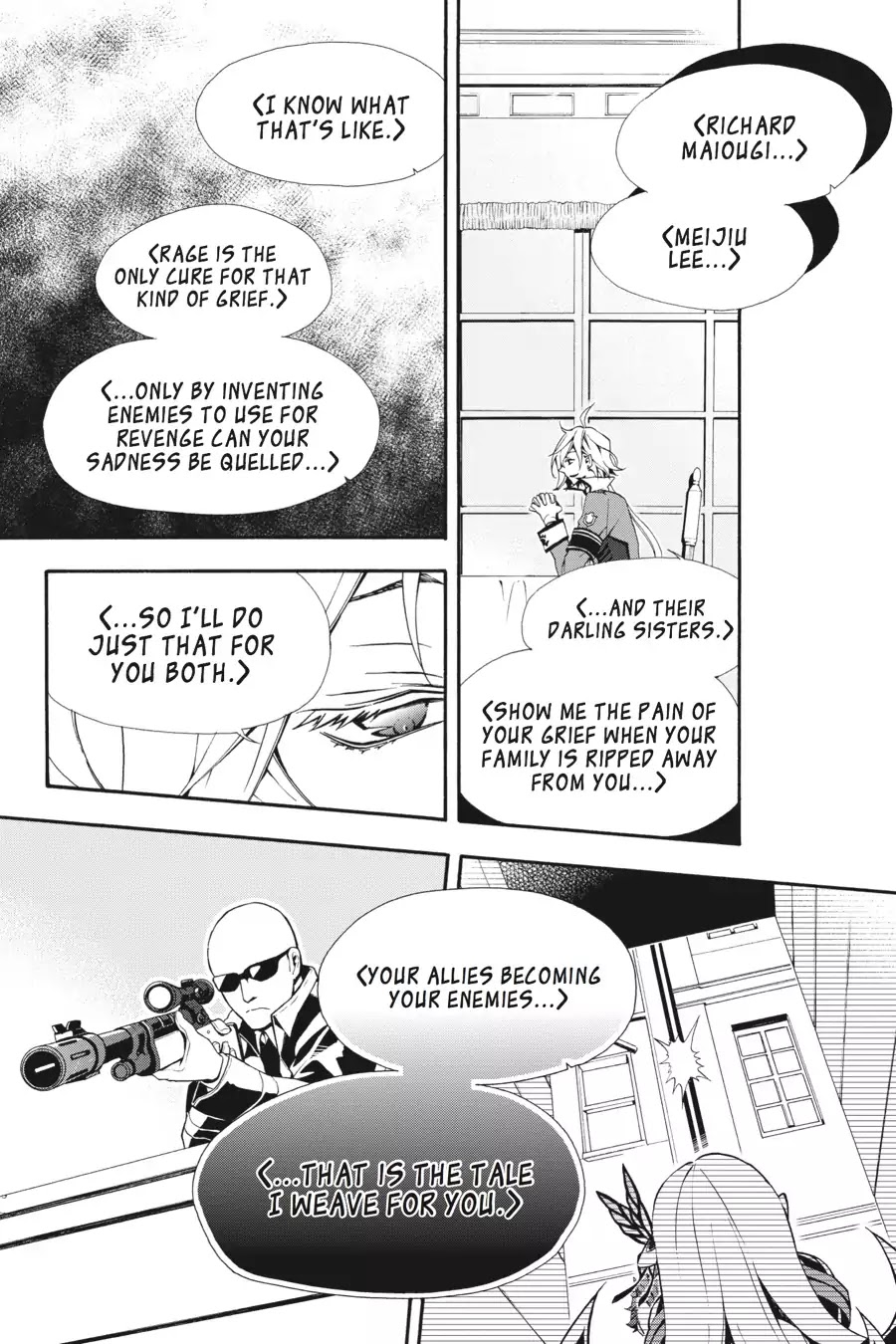 Rose Guns Days: Season 3 Chapter 9 page 12 - Chapter 9: Vol.2 Reason 9: Fang of Revenge