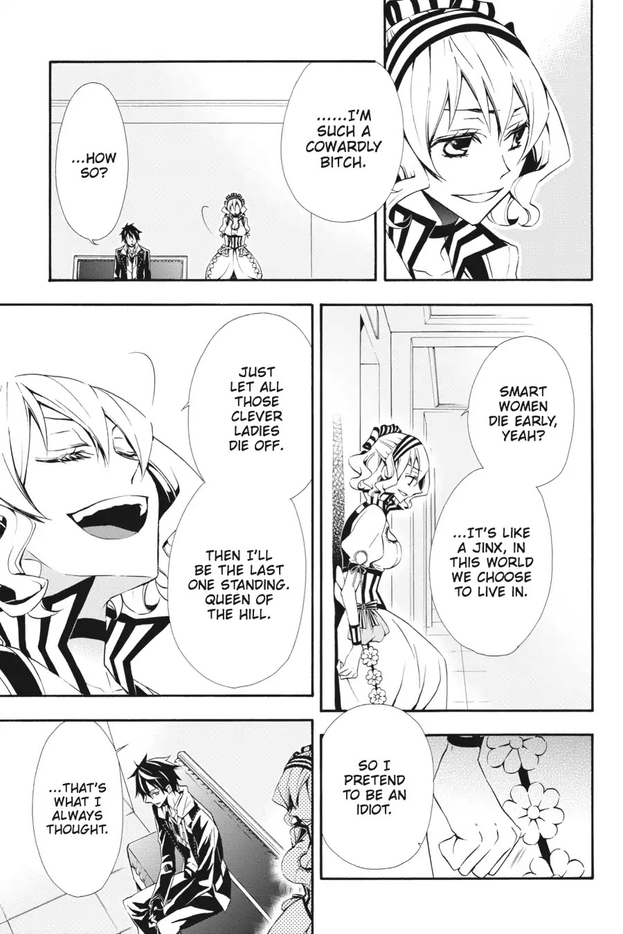 Rose Guns Days: Season 3 Chapter 9 page 23 - Chapter 9: Vol.2 Reason 9: Fang of Revenge