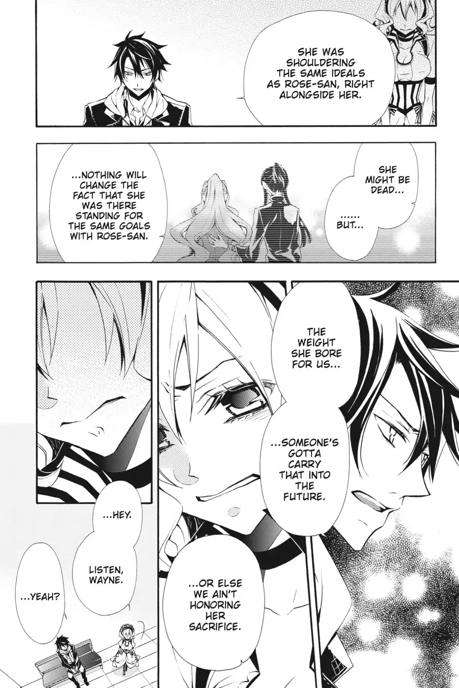 Rose Guns Days: Season 3 Chapter 9 page 25 - Chapter 9: Vol.2 Reason 9: Fang of Revenge