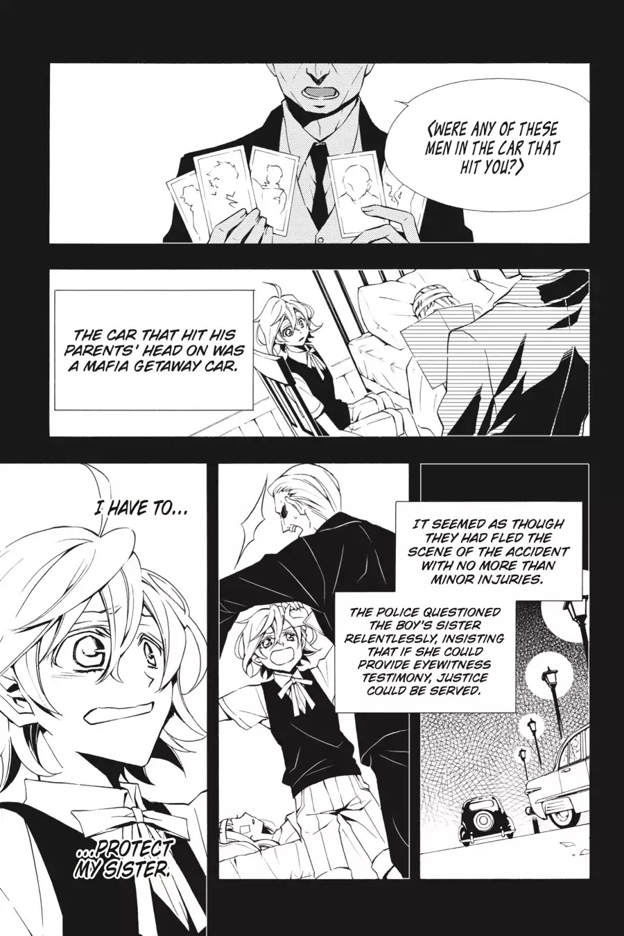 Rose Guns Days: Season 3 Chapter 9 page 3 - Chapter 9: Vol.2 Reason 9: Fang of Revenge