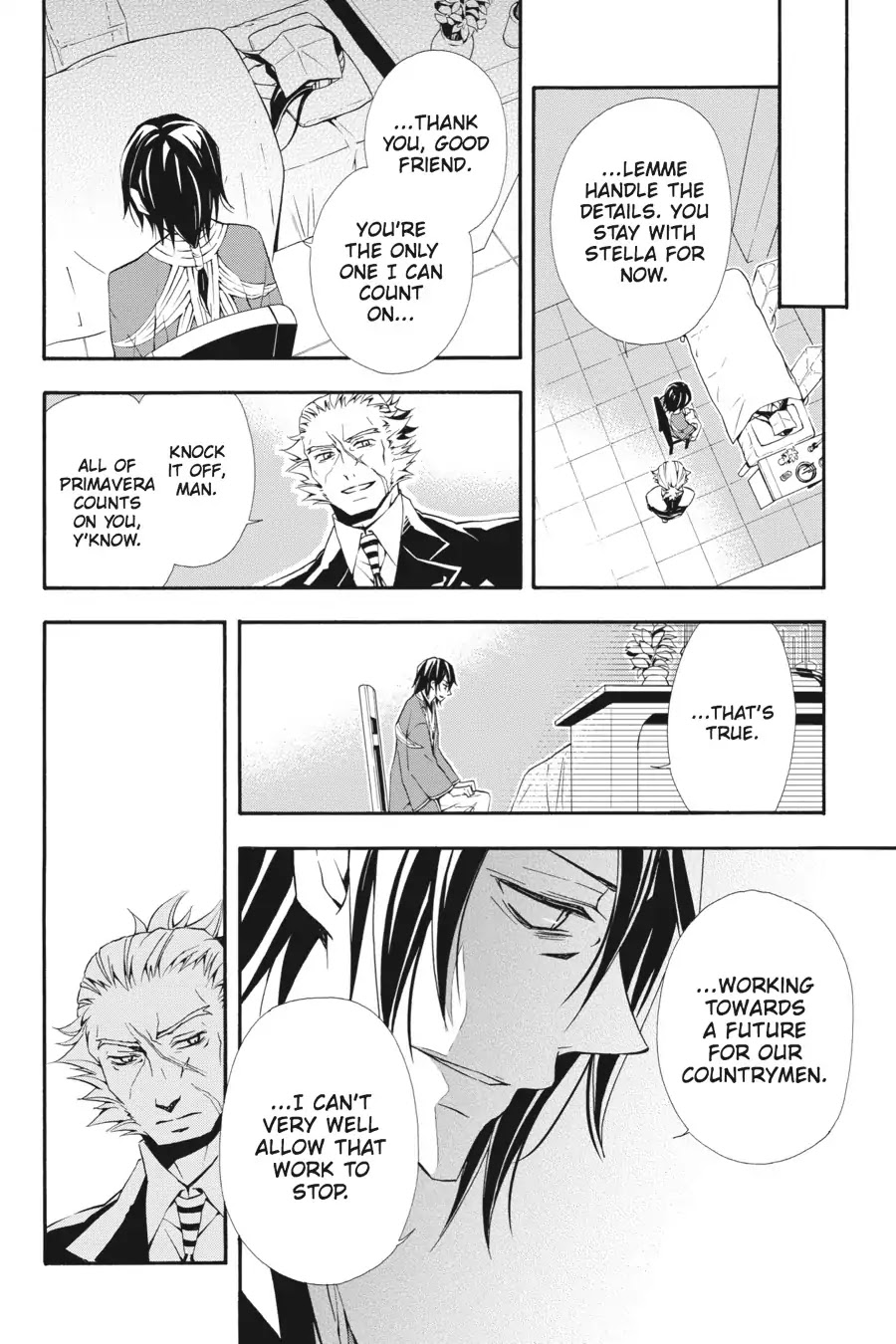 Rose Guns Days: Season 3 Chapter 9 page 34 - Chapter 9: Vol.2 Reason 9: Fang of Revenge