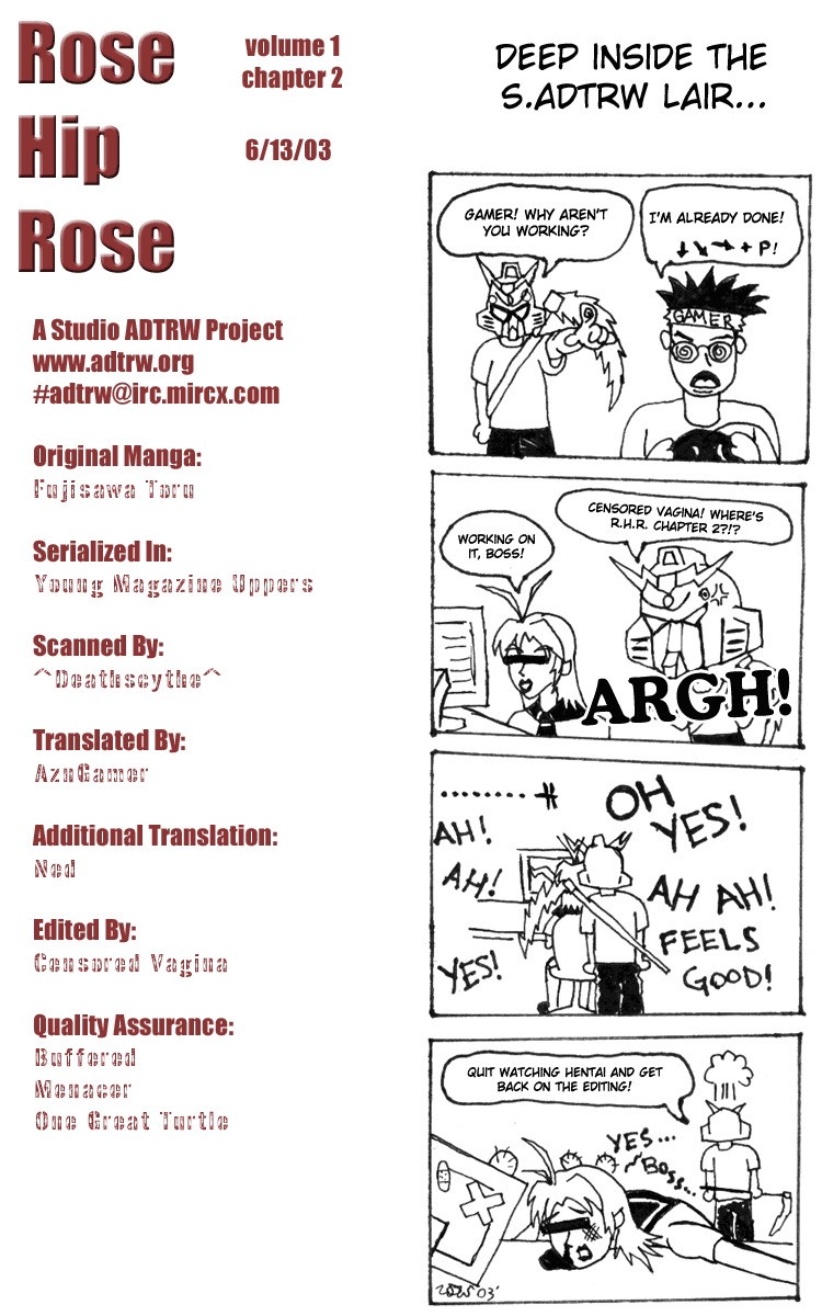 Rose Hip Rose Chapter 2 page 1 - Chapter 2