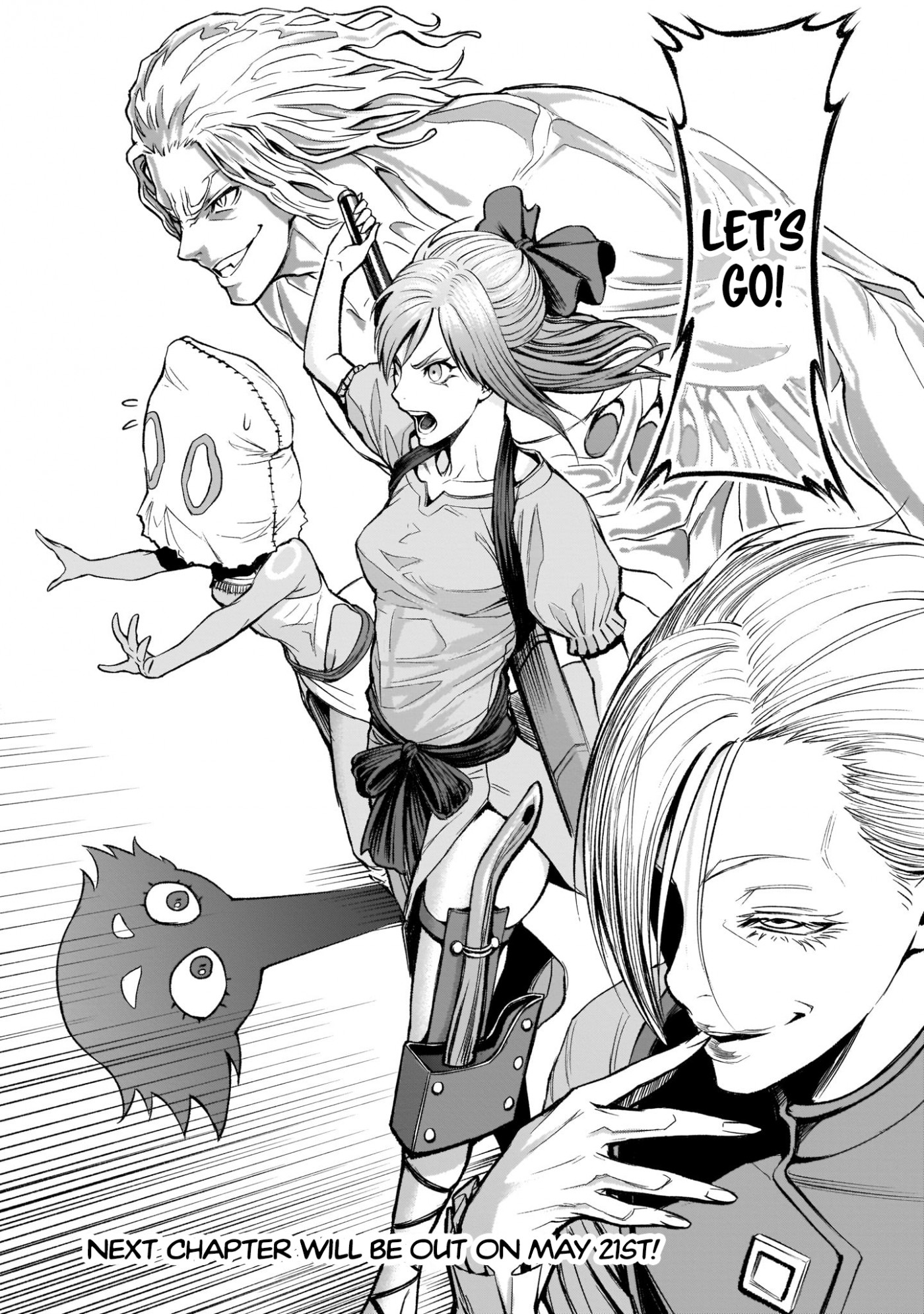 Rosen Garten Saga Chapter 10 page 37 - Chapter 10: Warrior ~Mannschaft~