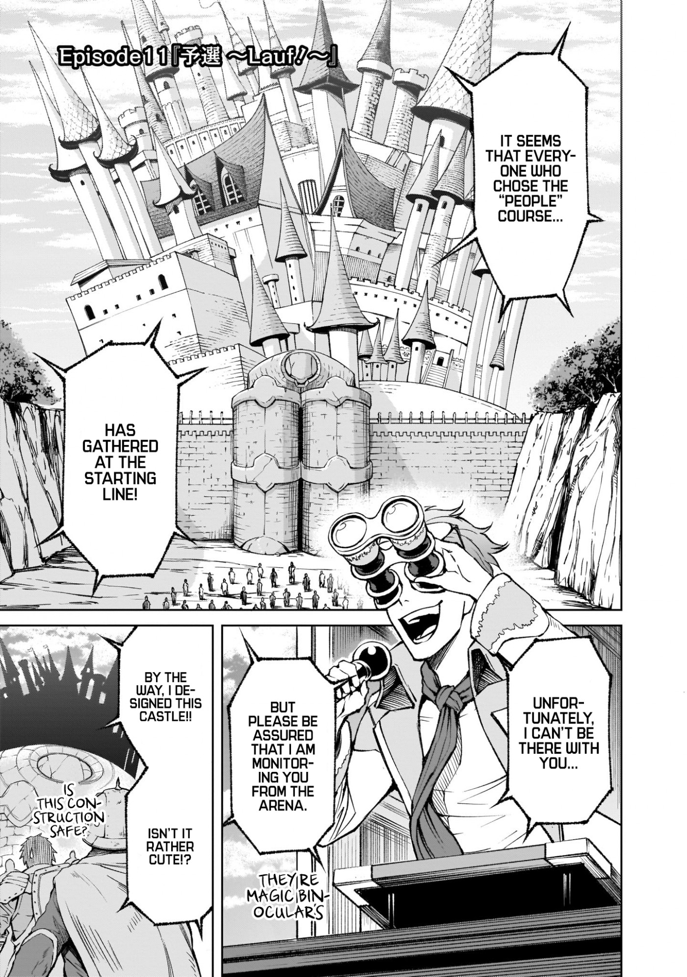 Rosen Garten Saga Chapter 11 page 2 - Chapter 11: Qualifiers ~Lauf!~