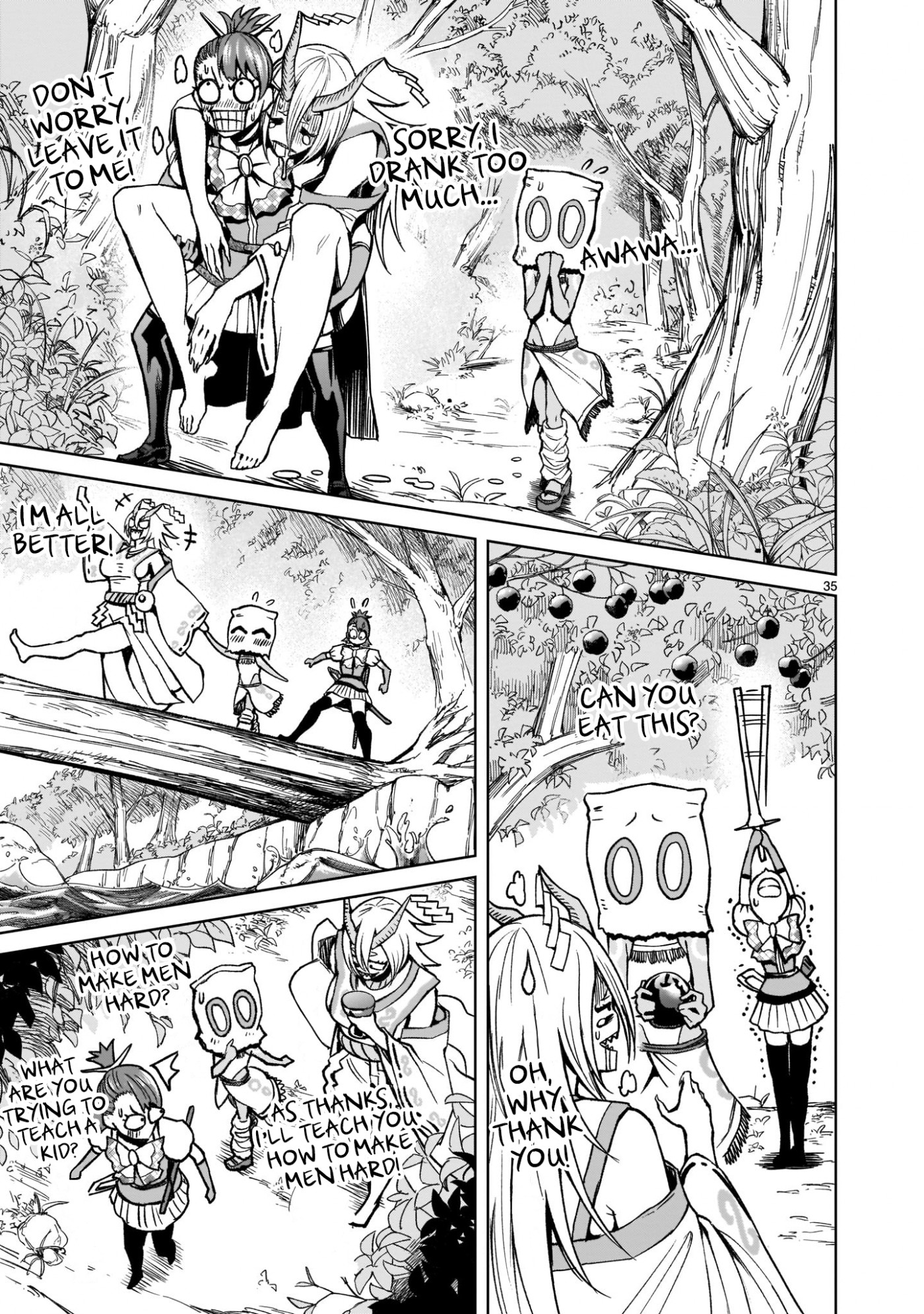 Rosen Garten Saga Chapter 14 page 36 - Chapter 14: Coupling ~Freundschaft~