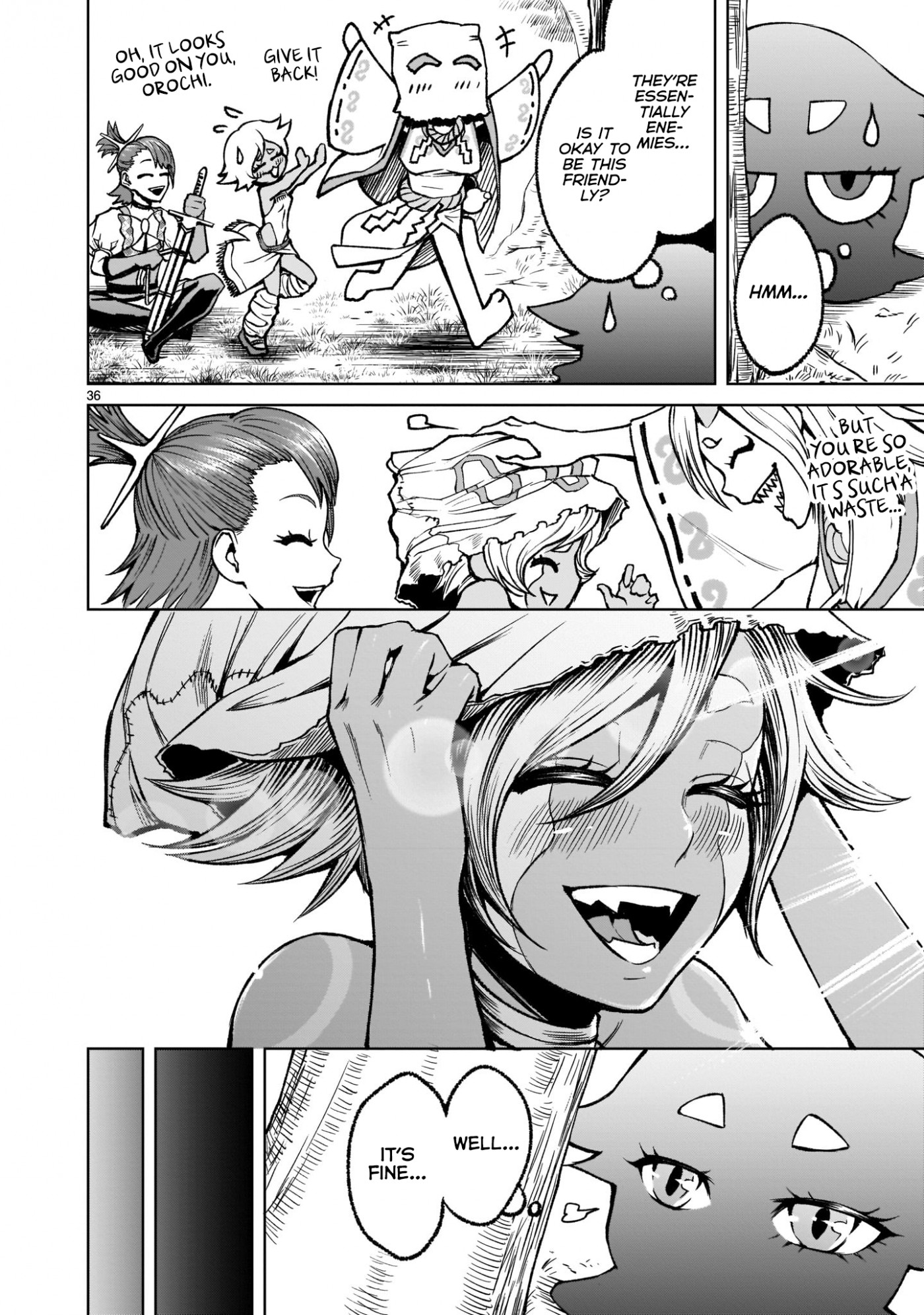 Rosen Garten Saga Chapter 14 page 37 - Chapter 14: Coupling ~Freundschaft~