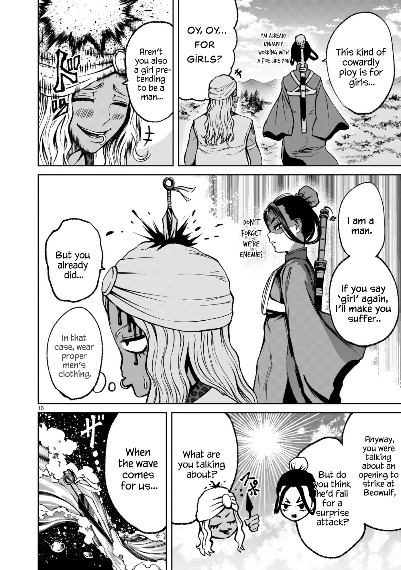 Rosen Garten Saga Chapter 16 page 10 - Chapter 16: Rivalry～Schildkrötenpanzer～