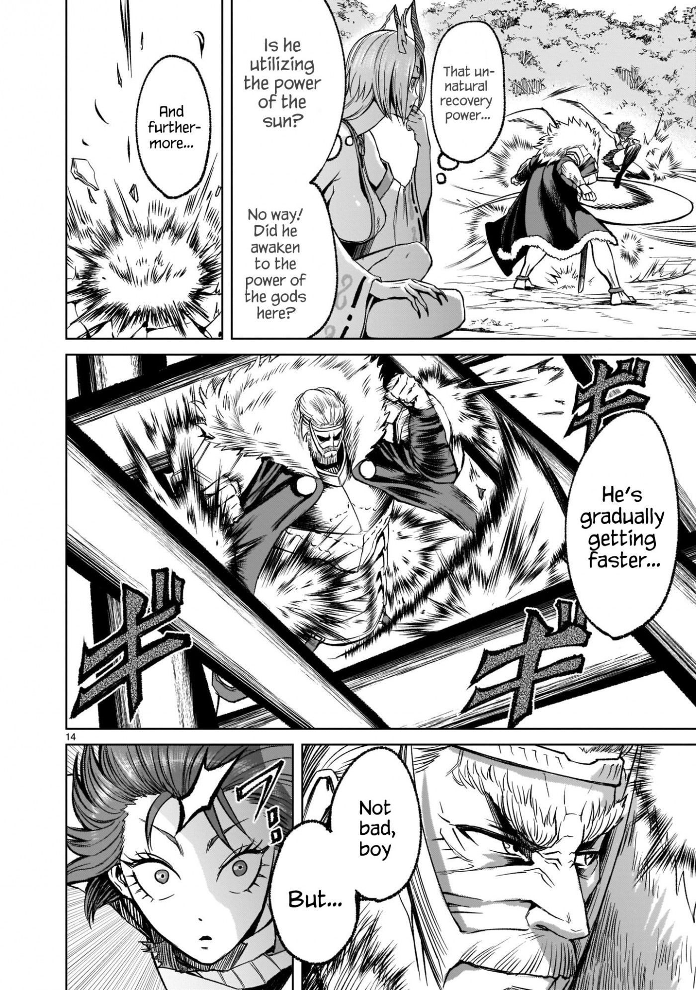 Rosen Garten Saga Chapter 16 page 14 - Chapter 16: Rivalry～Schildkrötenpanzer～