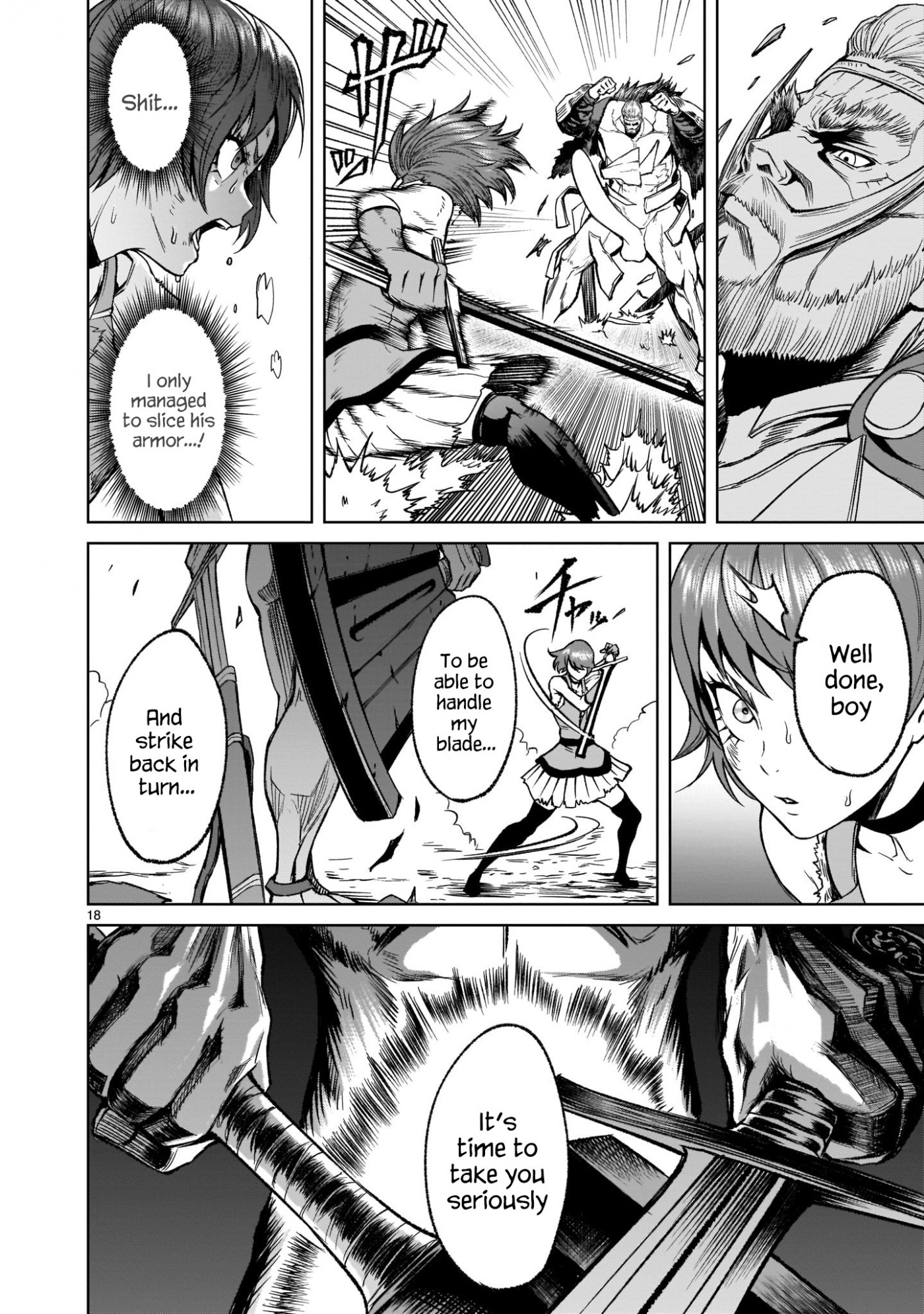 Rosen Garten Saga Chapter 16 page 18 - Chapter 16: Rivalry～Schildkrötenpanzer～