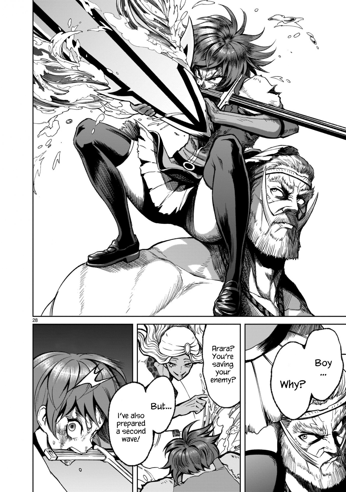 Rosen Garten Saga Chapter 16 page 28 - Chapter 16: Rivalry～Schildkrötenpanzer～