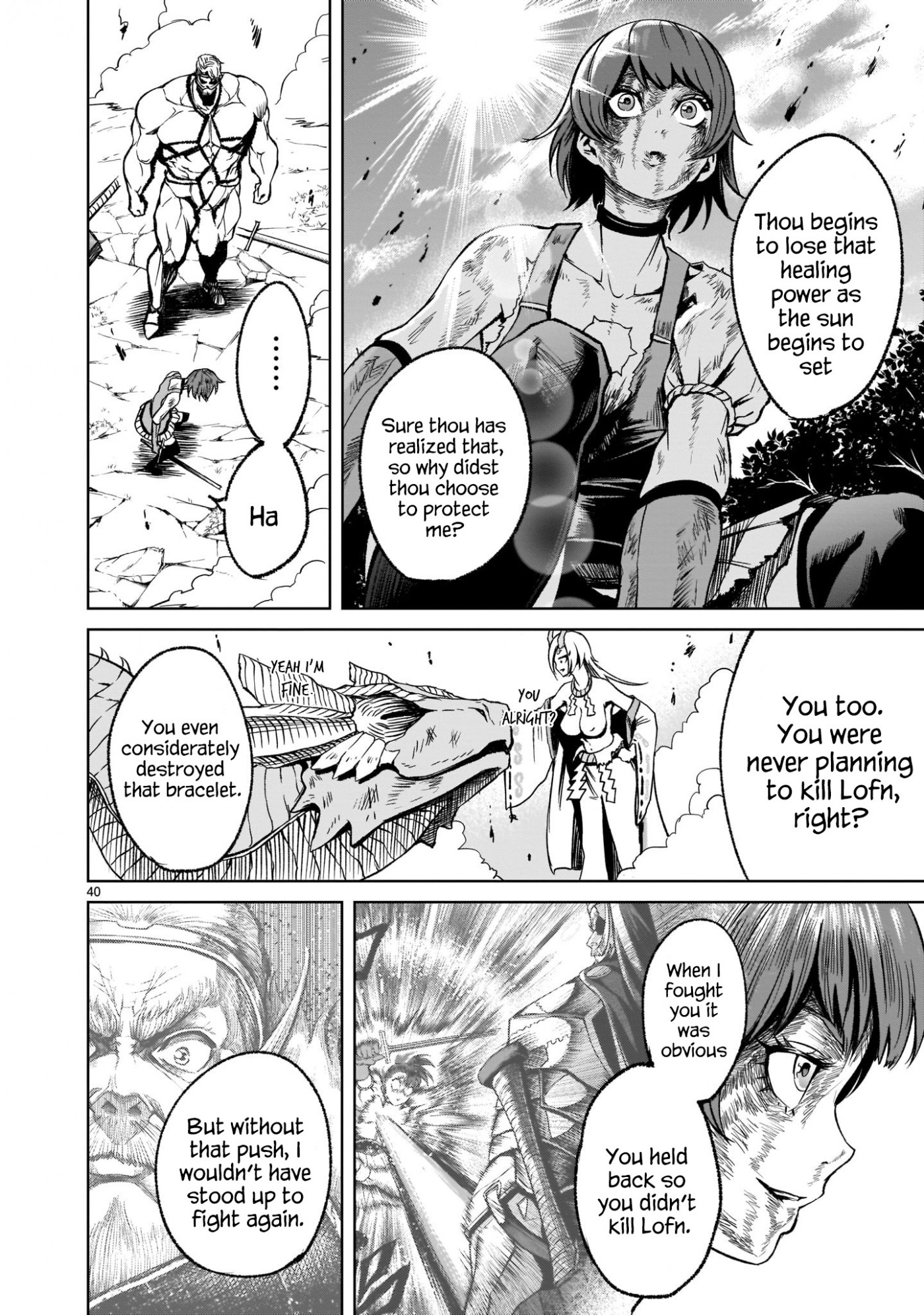 Rosen Garten Saga Chapter 16 page 39 - Chapter 16: Rivalry～Schildkrötenpanzer～