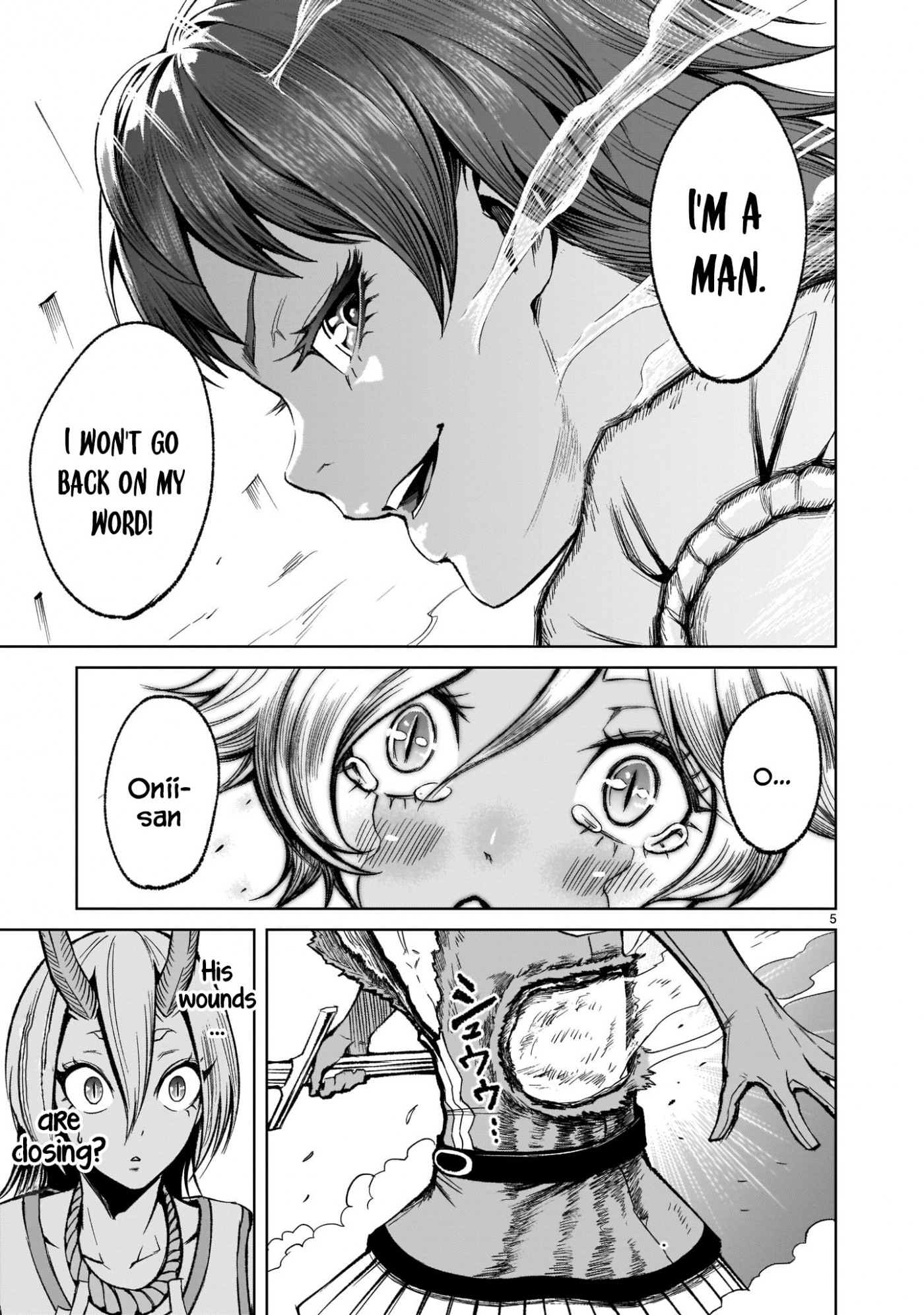 Rosen Garten Saga Chapter 16 page 5 - Chapter 16: Rivalry～Schildkrötenpanzer～