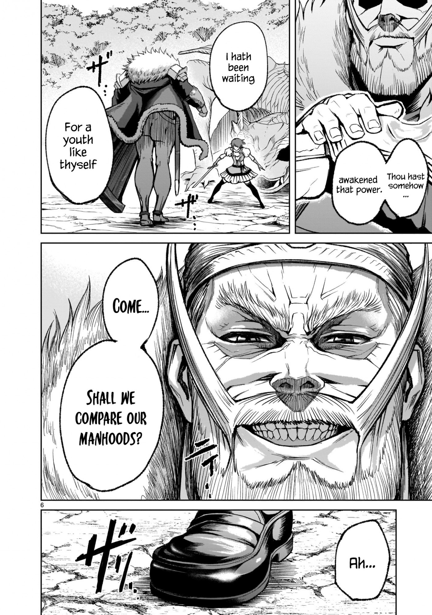 Rosen Garten Saga Chapter 16 page 6 - Chapter 16: Rivalry～Schildkrötenpanzer～