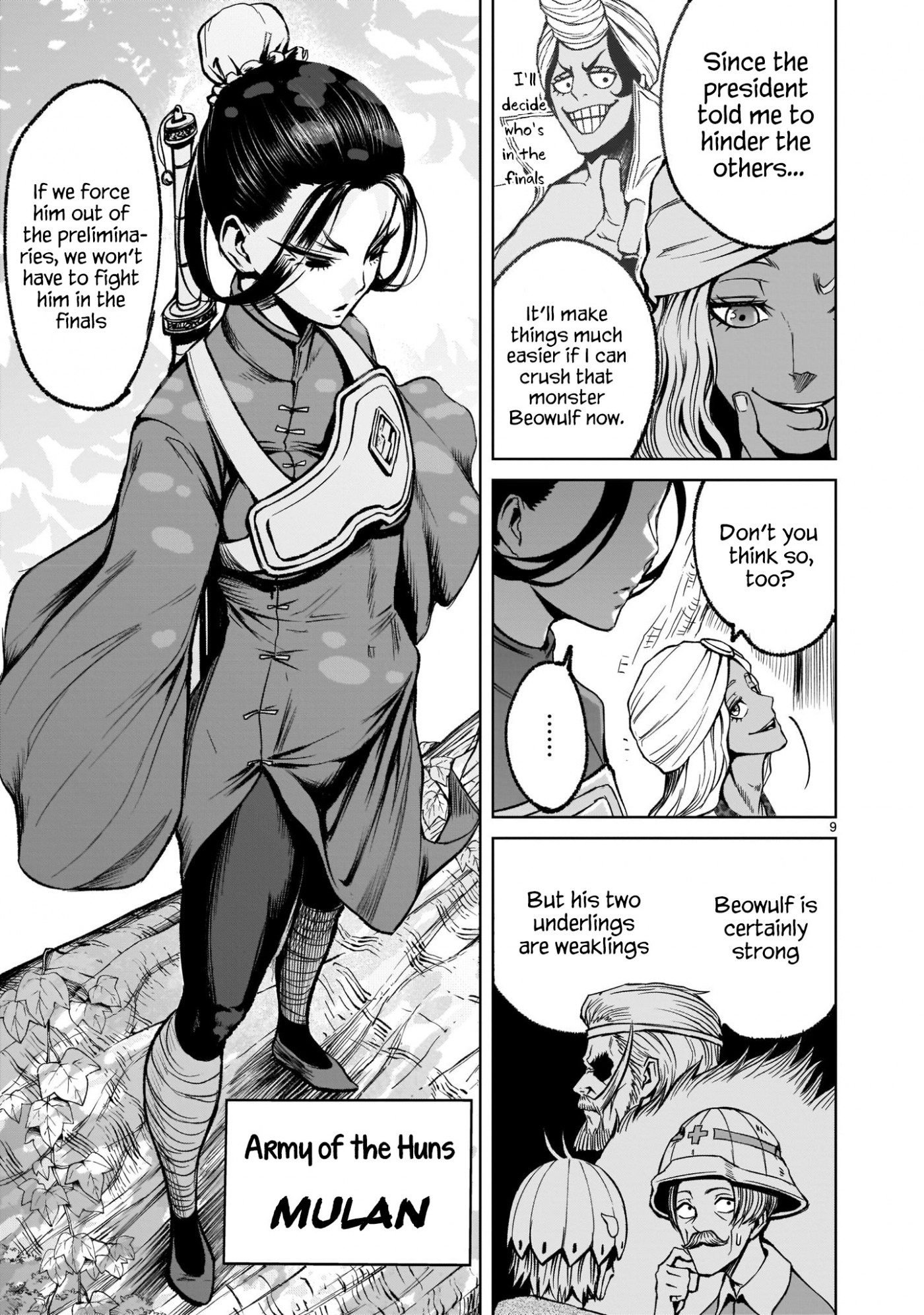 Rosen Garten Saga Chapter 16 page 9 - Chapter 16: Rivalry～Schildkrötenpanzer～