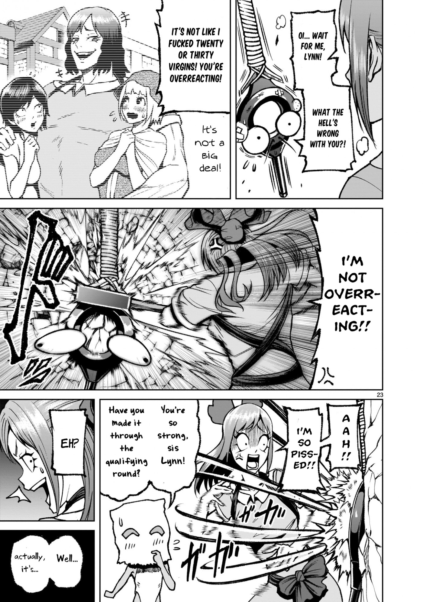 Rosen Garten Saga Chapter 17 page 23 - Chapter 17: Predicament ~The Last Path~