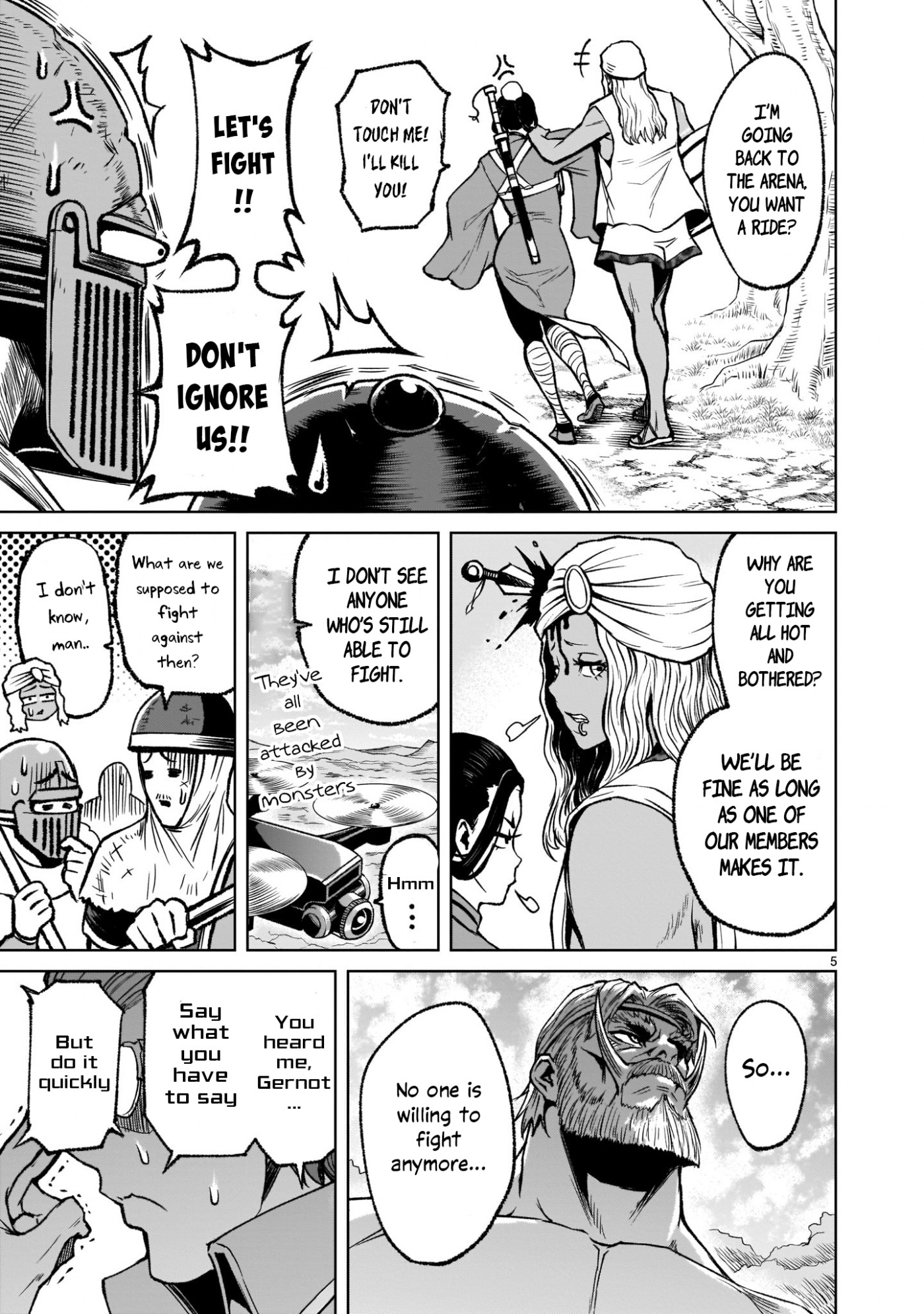 Rosen Garten Saga Chapter 17 page 5 - Chapter 17: Predicament ~The Last Path~