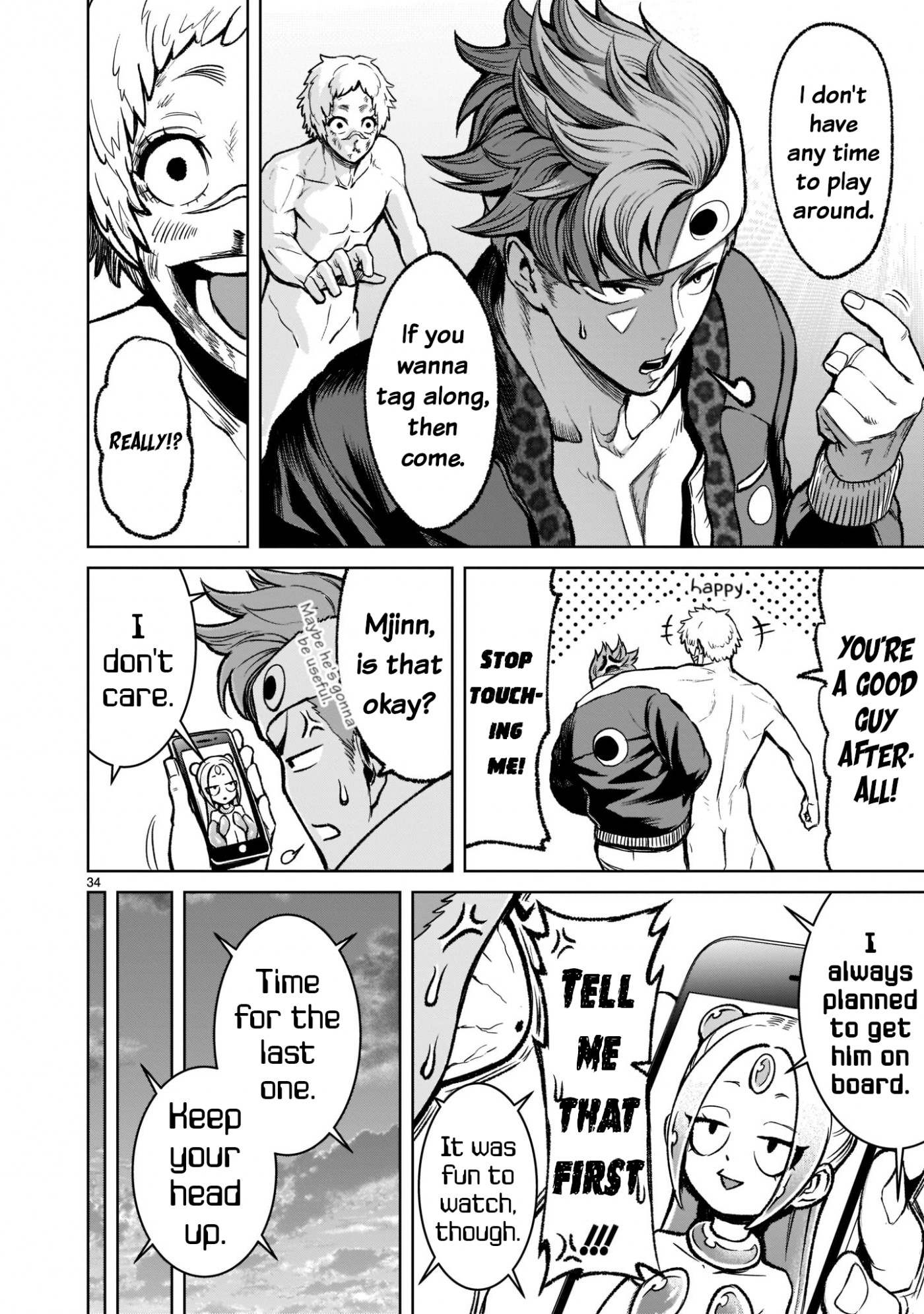 Rosen Garten Saga Chapter 18 page 35 - Chapter 18: Informant ~Gambling~