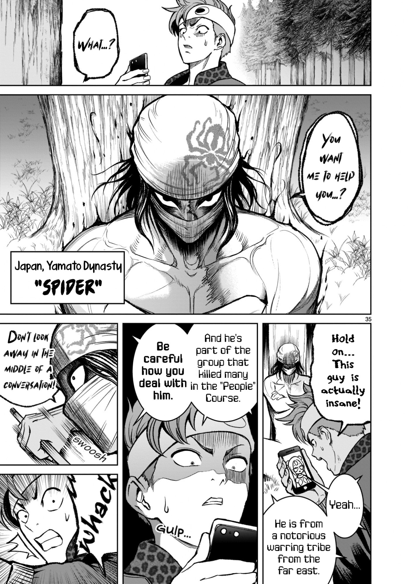 Rosen Garten Saga Chapter 18 page 36 - Chapter 18: Informant ~Gambling~