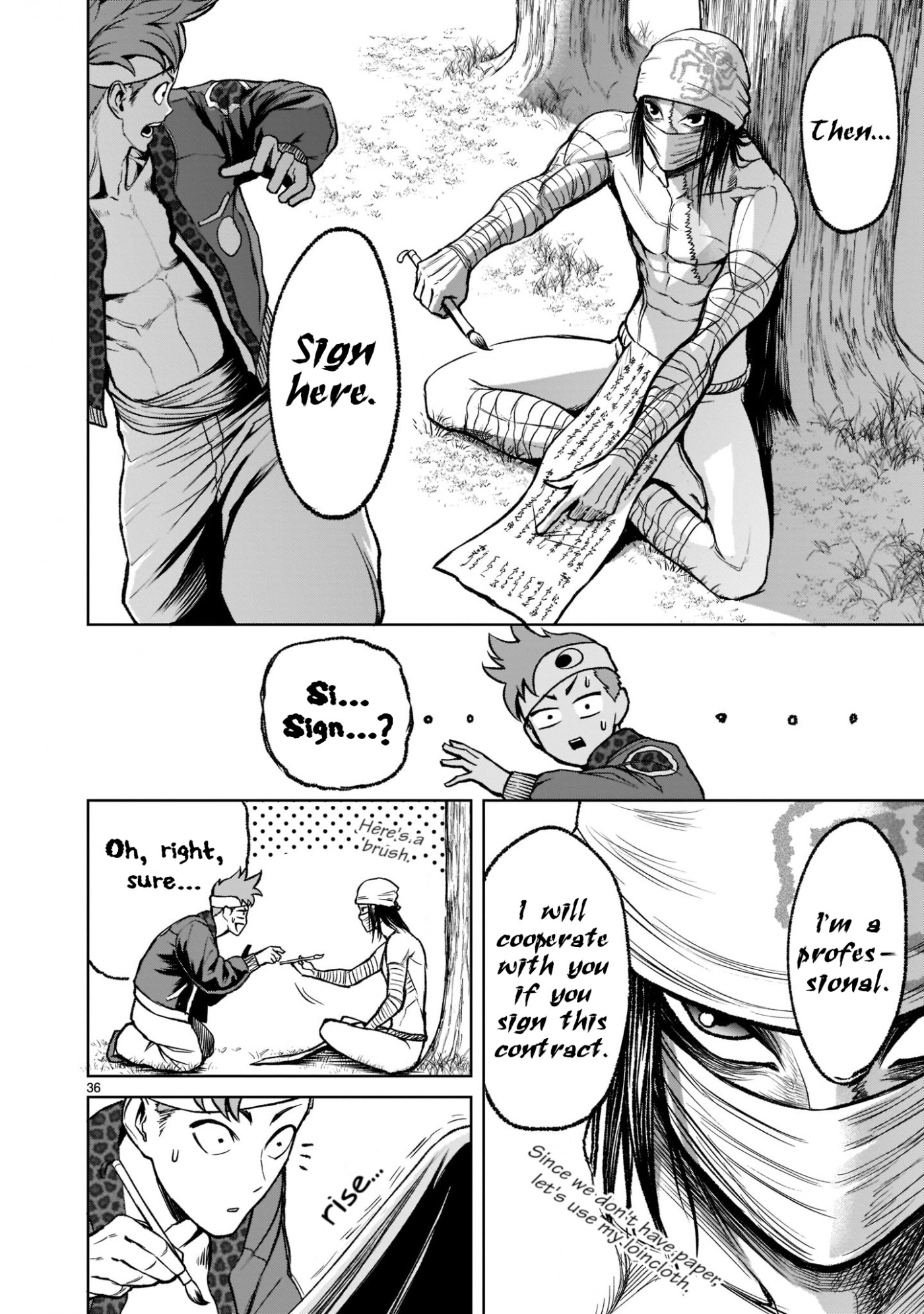 Rosen Garten Saga Chapter 18 page 37 - Chapter 18: Informant ~Gambling~