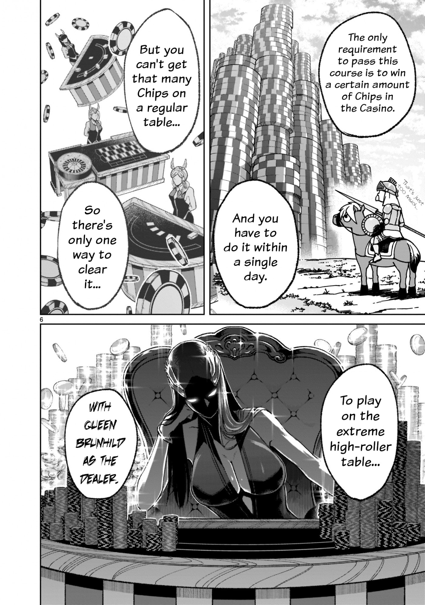 Rosen Garten Saga Chapter 18 page 7 - Chapter 18: Informant ~Gambling~
