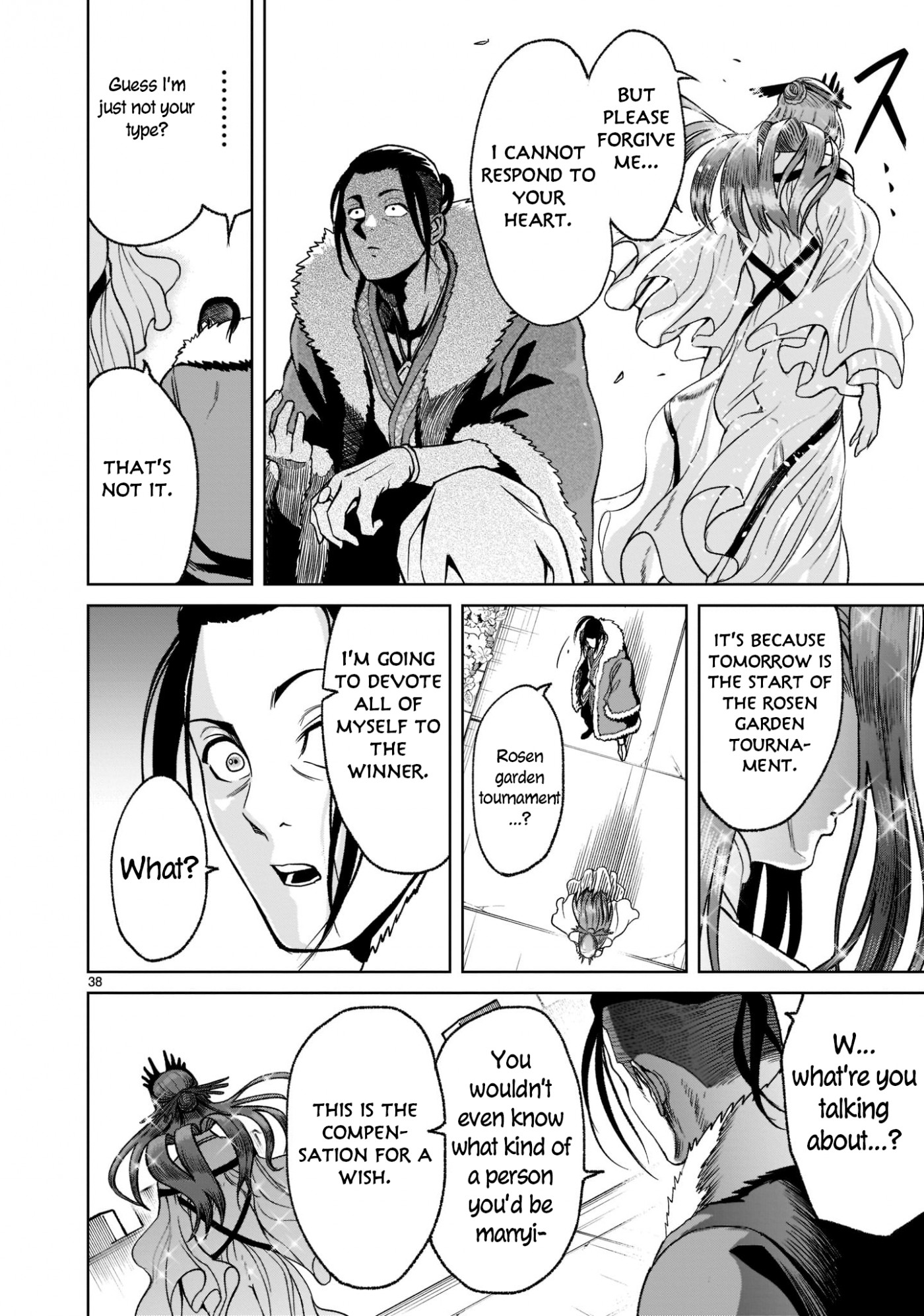 Rosen Garten Saga Chapter 21 page 39 - Chapter 21: Ring Finger ~Dreams~