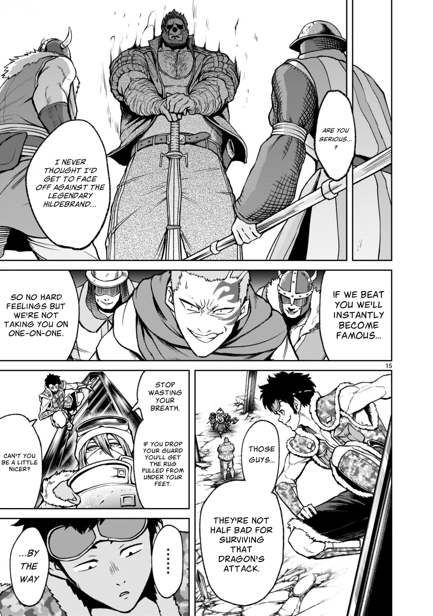 Rosen Garten Saga Chapter 23 page 16 - Chapter 23: Melee ~Muscle~