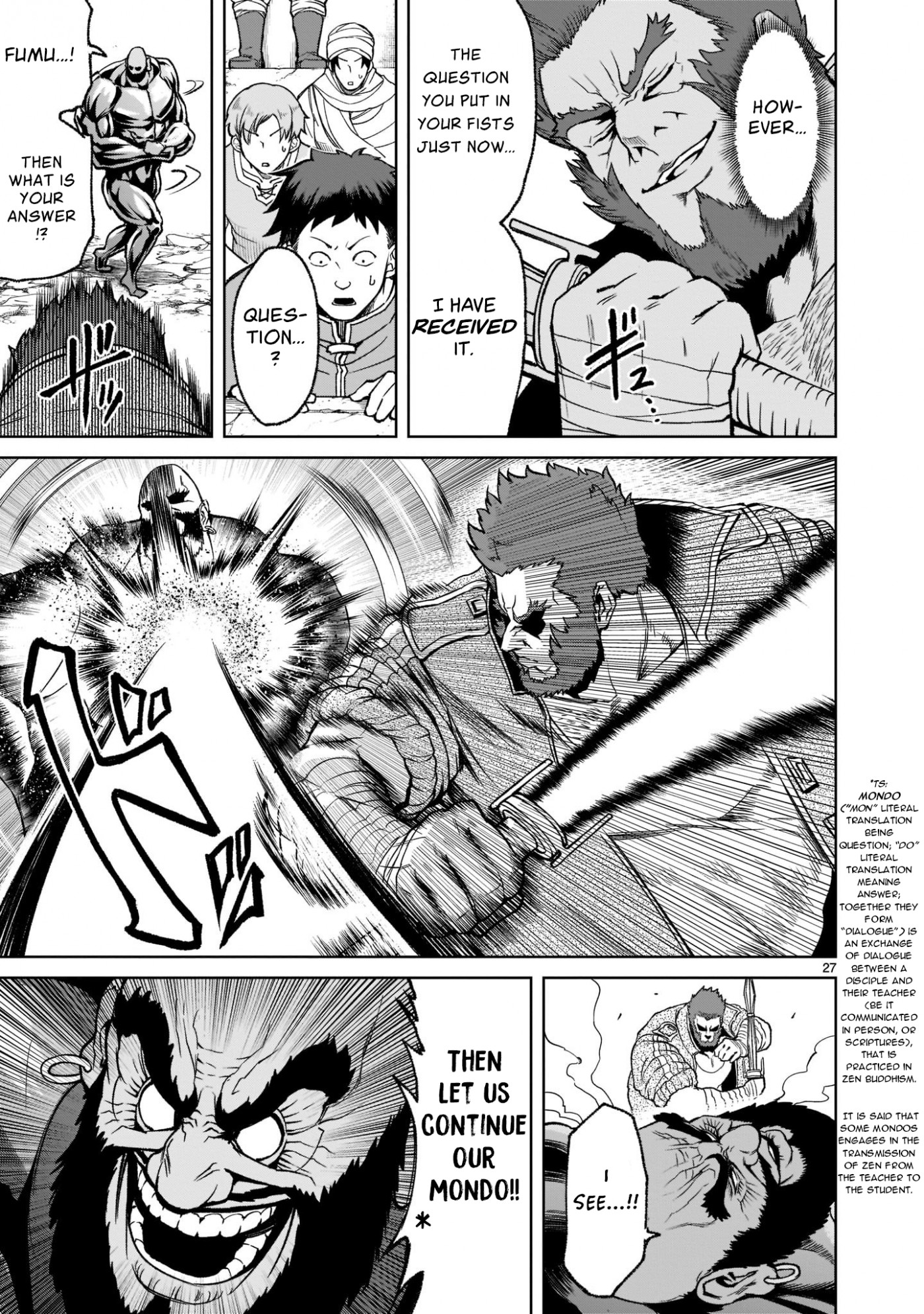 Rosen Garten Saga Chapter 23 page 28 - Chapter 23: Melee ~Muscle~