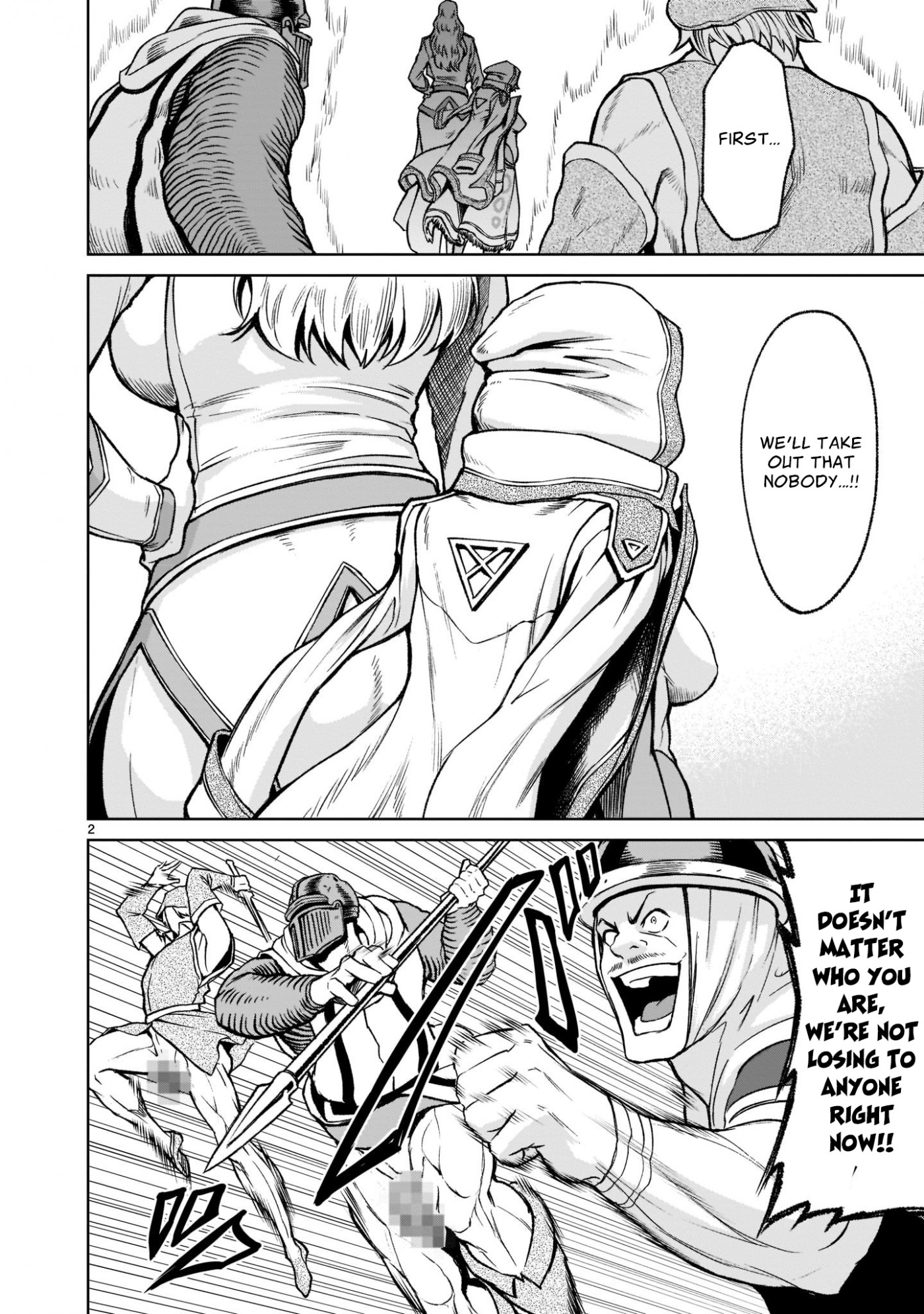 Rosen Garten Saga Chapter 23 page 3 - Chapter 23: Melee ~Muscle~