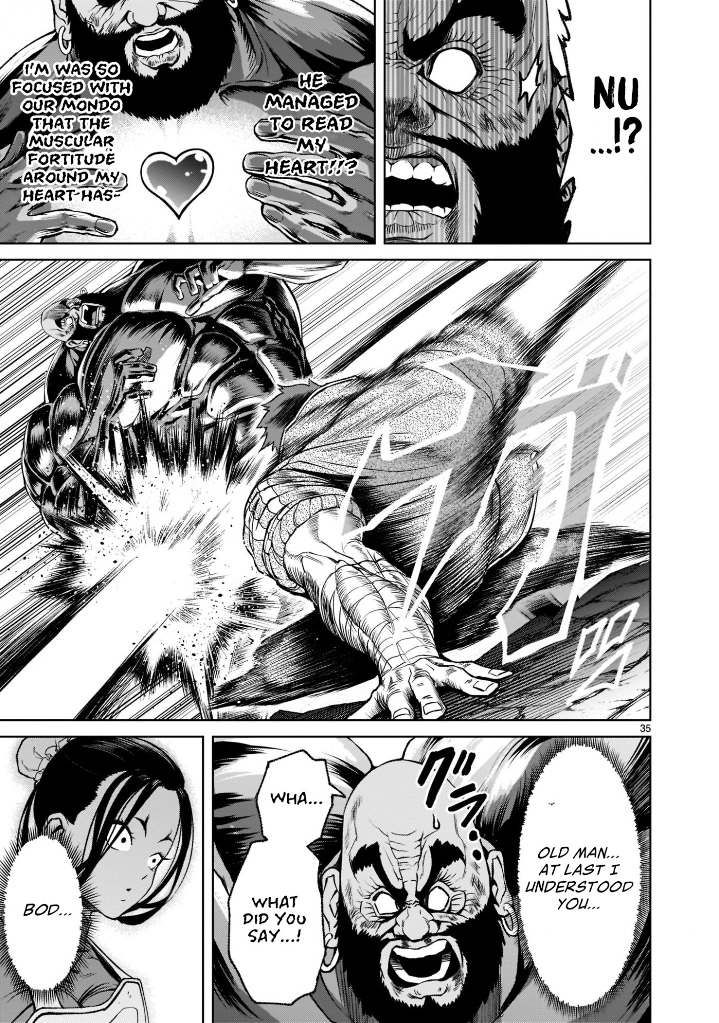 Rosen Garten Saga Chapter 23 page 35 - Chapter 23: Melee ~Muscle~