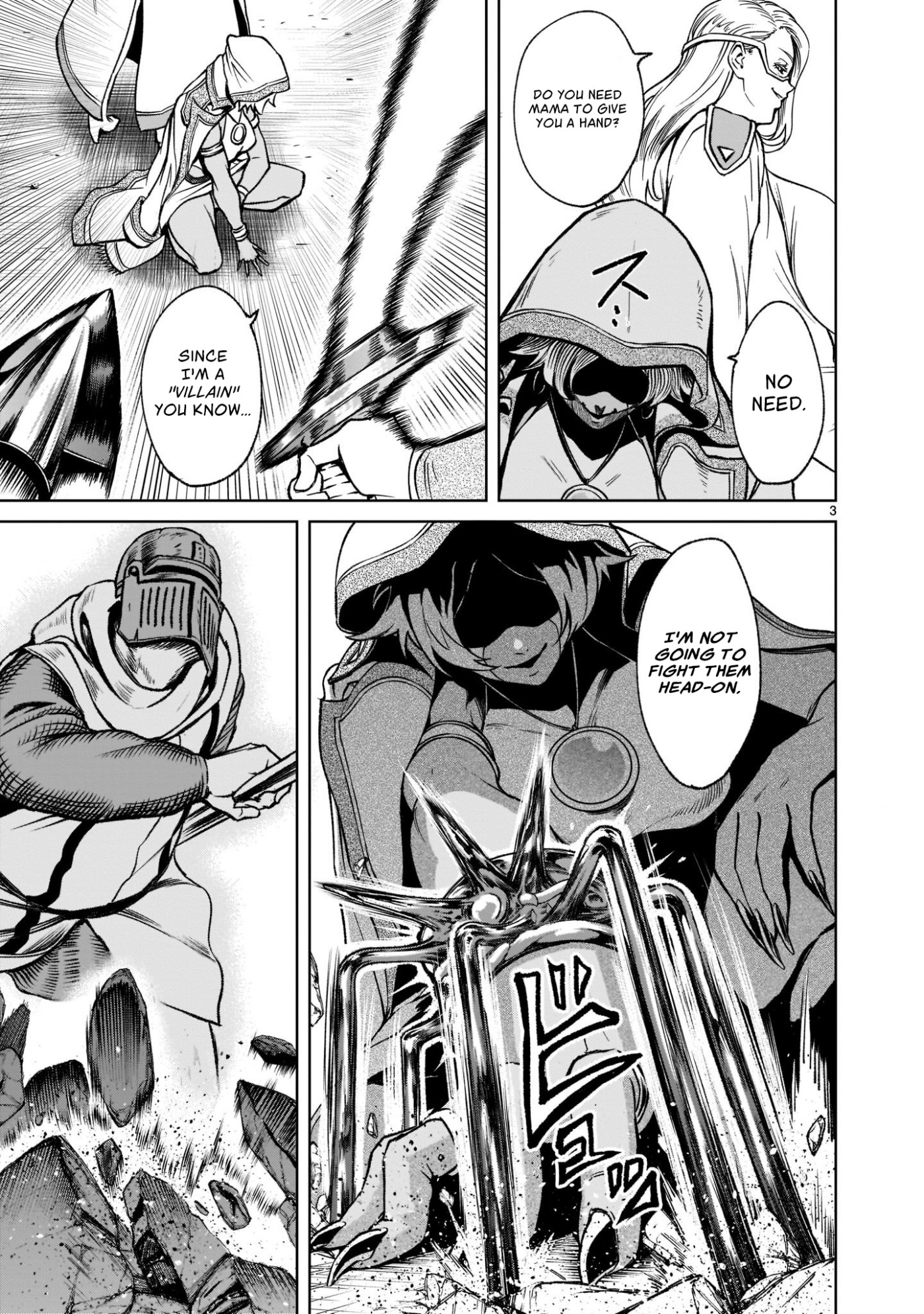 Rosen Garten Saga Chapter 23 page 4 - Chapter 23: Melee ~Muscle~