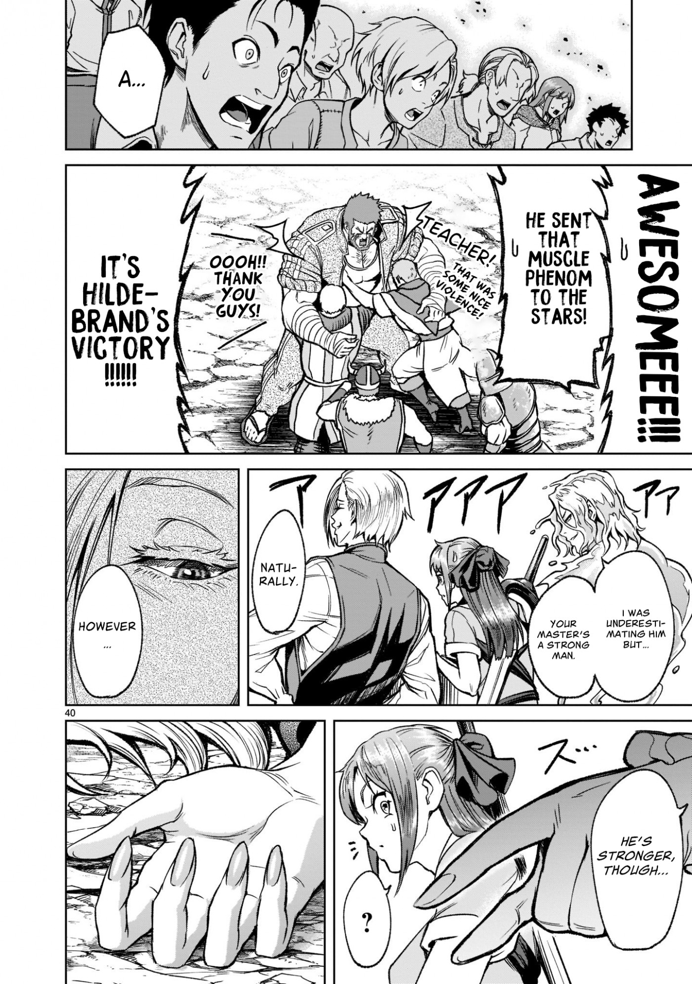 Rosen Garten Saga Chapter 23 page 40 - Chapter 23: Melee ~Muscle~