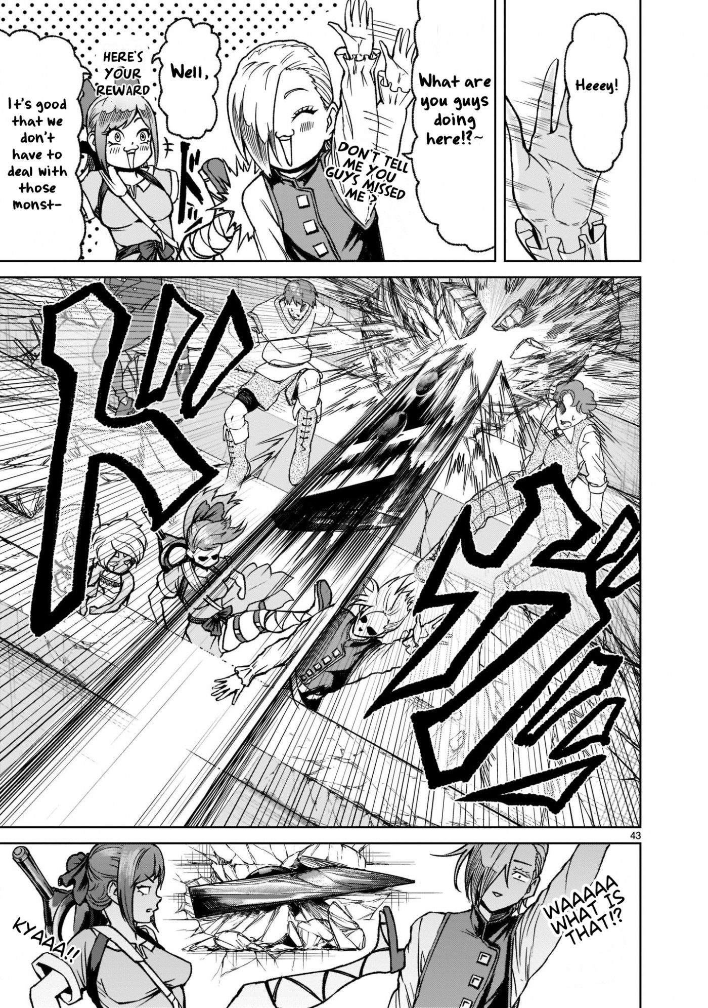 Rosen Garten Saga Chapter 23 page 43 - Chapter 23: Melee ~Muscle~