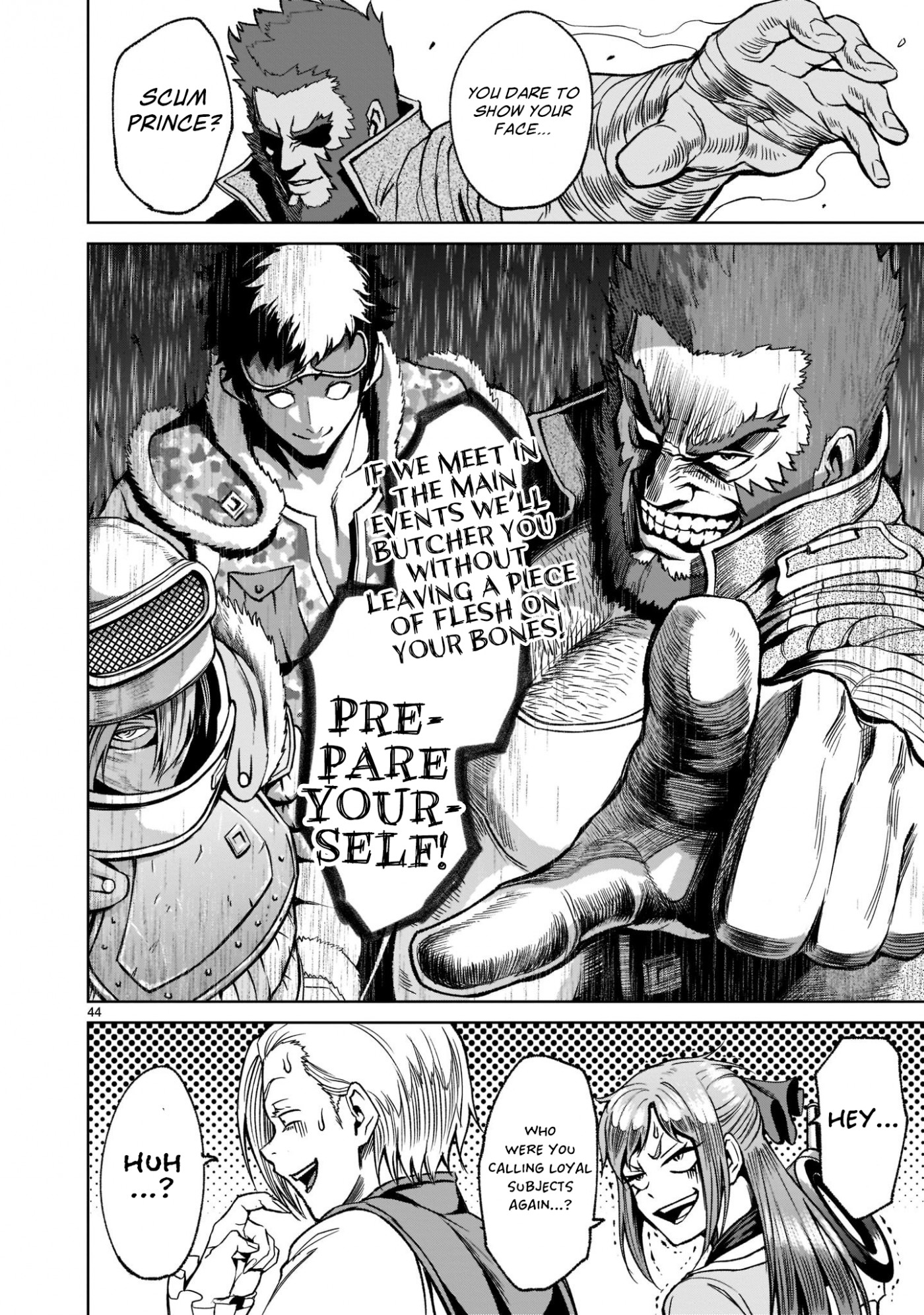 Rosen Garten Saga Chapter 23 page 44 - Chapter 23: Melee ~Muscle~