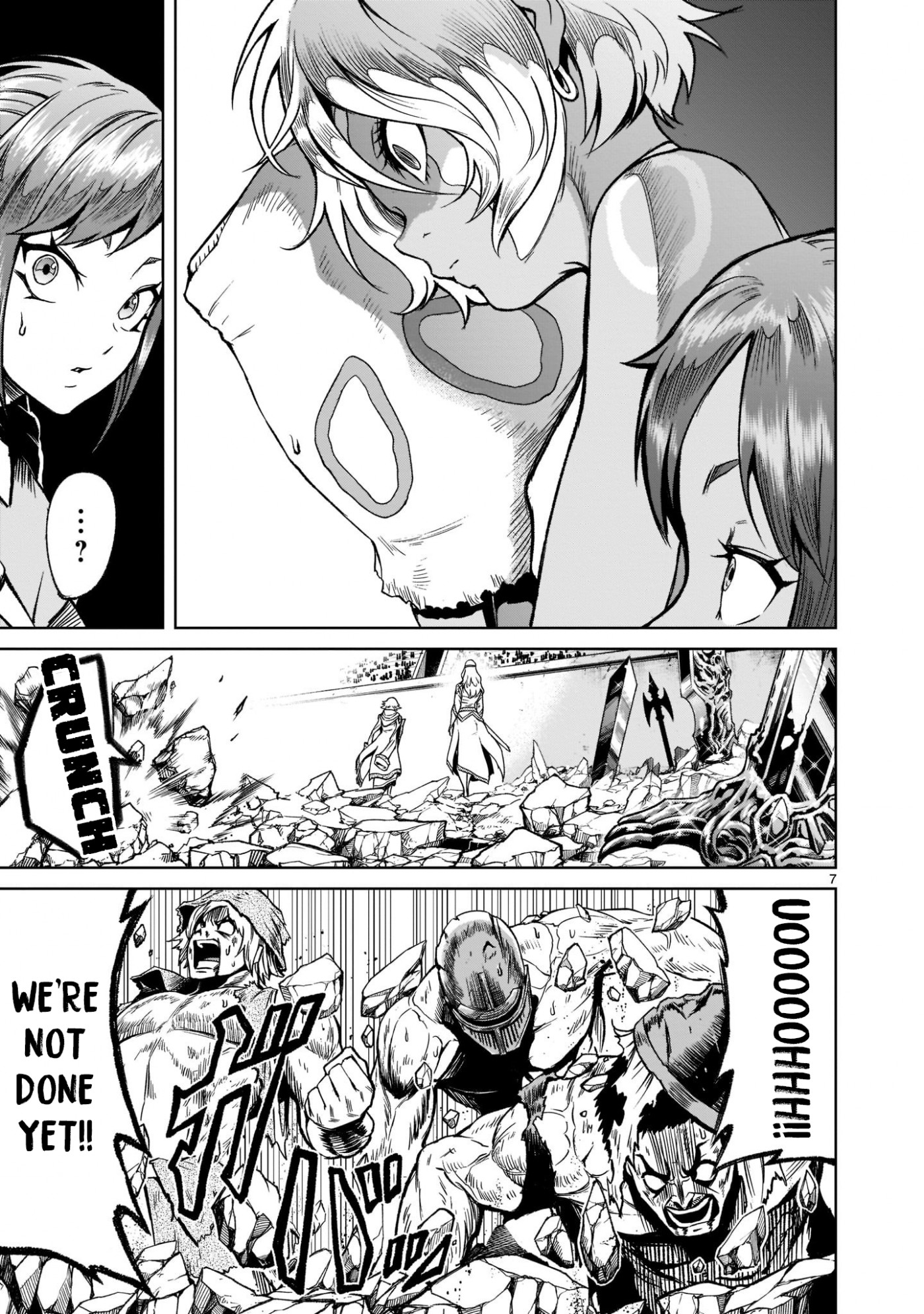 Rosen Garten Saga Chapter 23 page 8 - Chapter 23: Melee ~Muscle~