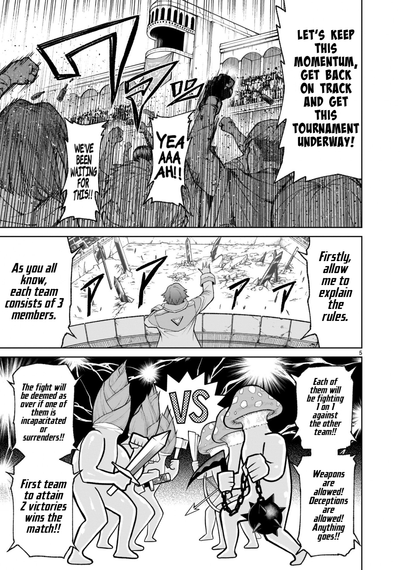 Rosen Garten Saga Chapter 25 page 8 - Chapter 25: Main Event ~Lottery~