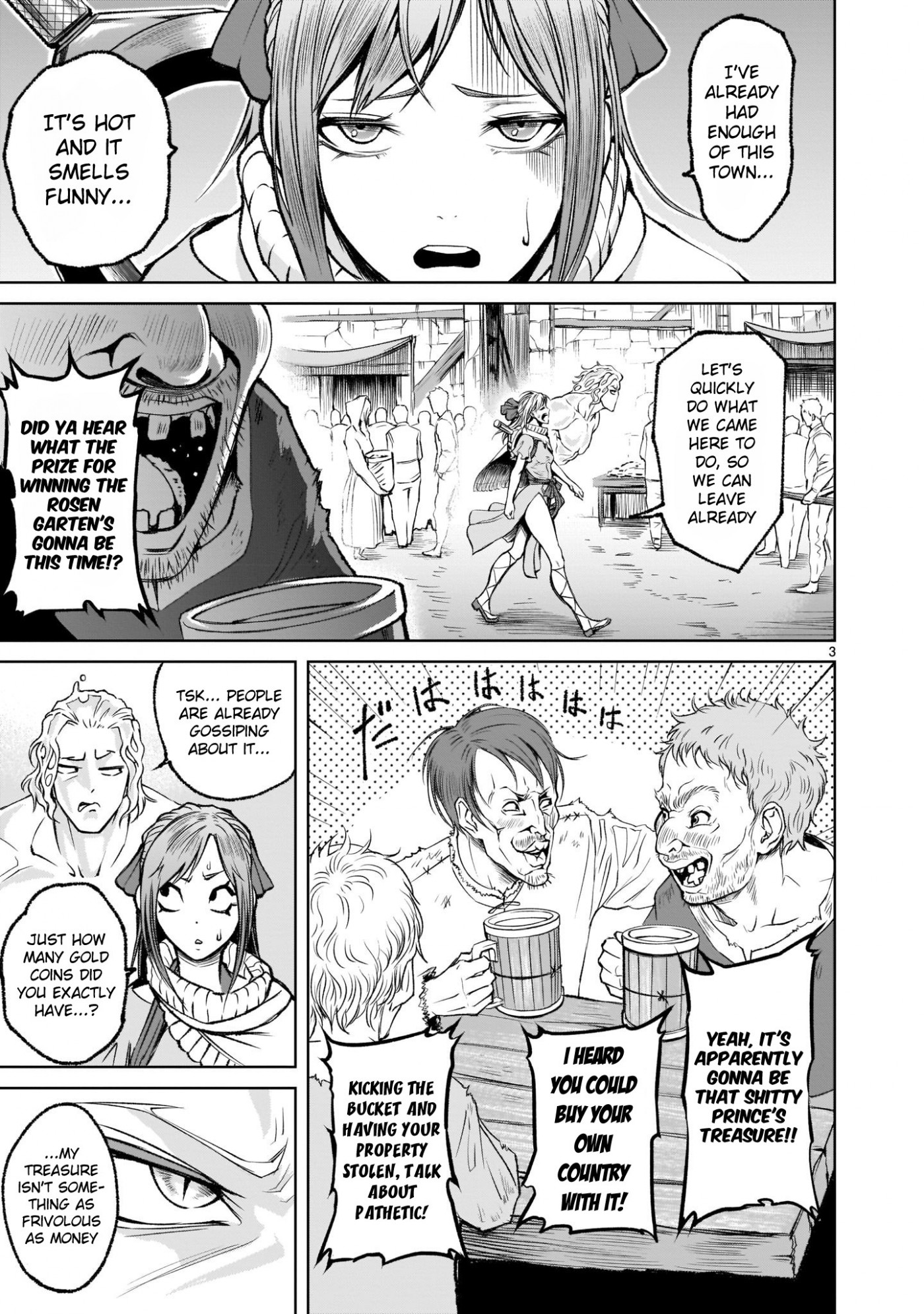 Rosen Garten Saga Chapter 3 page 3 - Chapter 3: A Chance Encounter