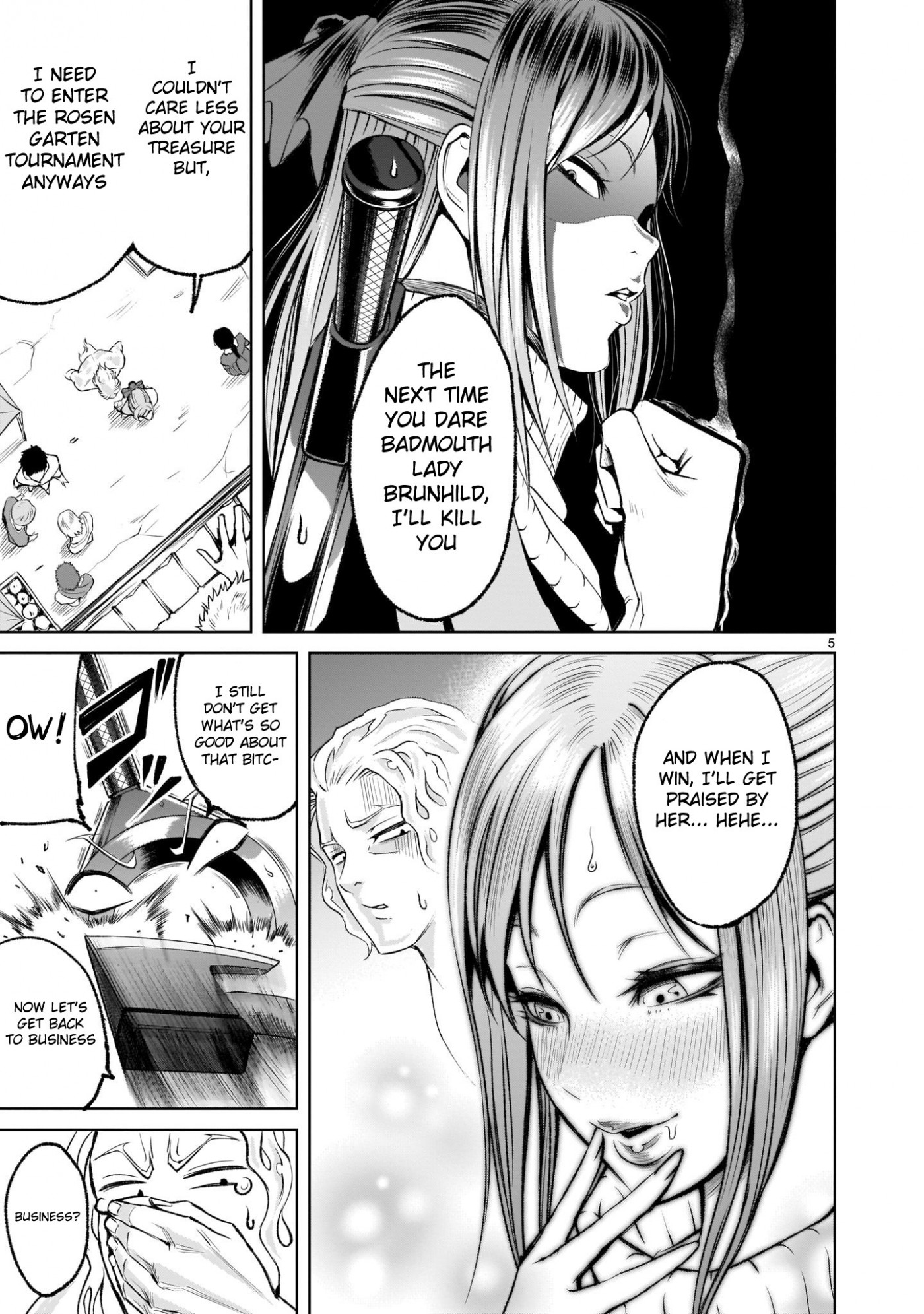 Rosen Garten Saga Chapter 3 page 5 - Chapter 3: A Chance Encounter