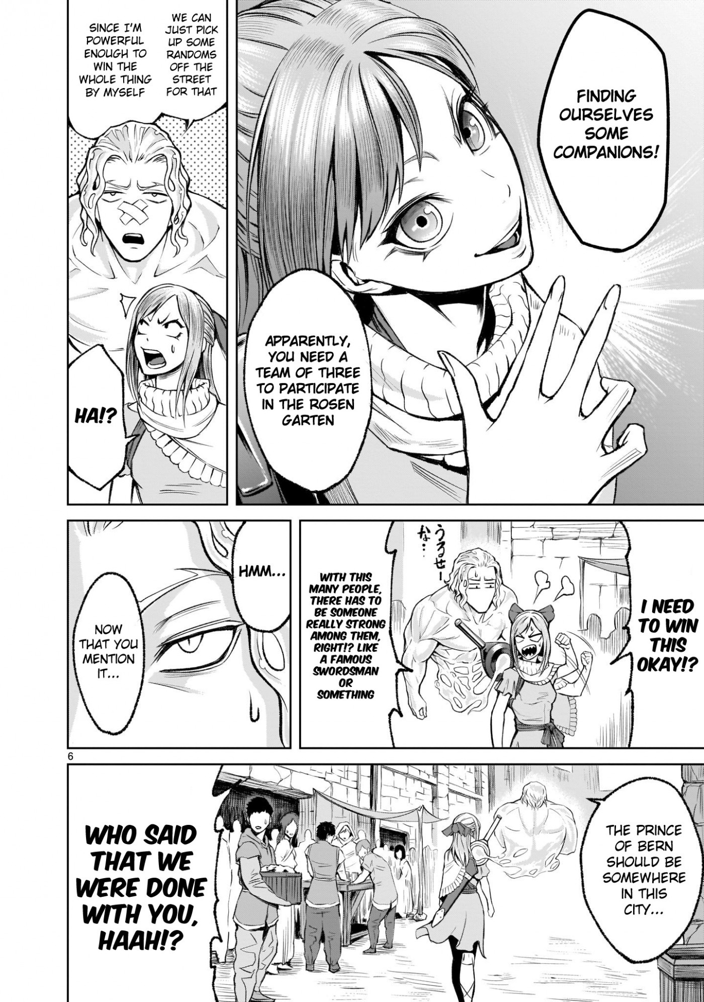 Rosen Garten Saga Chapter 3 page 6 - Chapter 3: A Chance Encounter