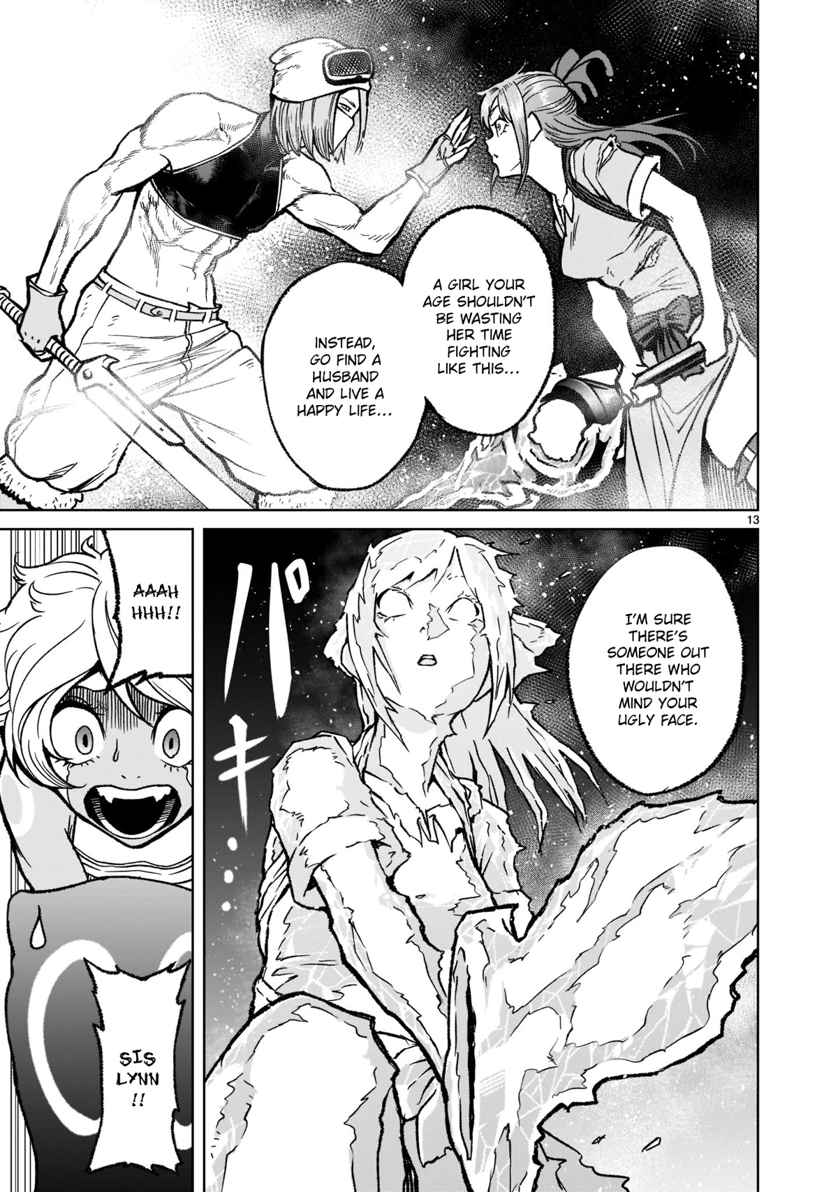 Rosen Garten Saga Chapter 31 page 14 - Chapter 31: Inept ~Freeze~