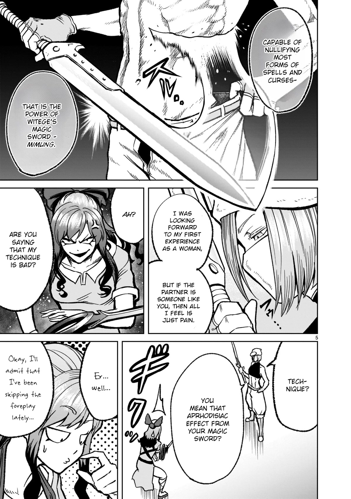 Rosen Garten Saga Chapter 31 page 6 - Chapter 31: Inept ~Freeze~