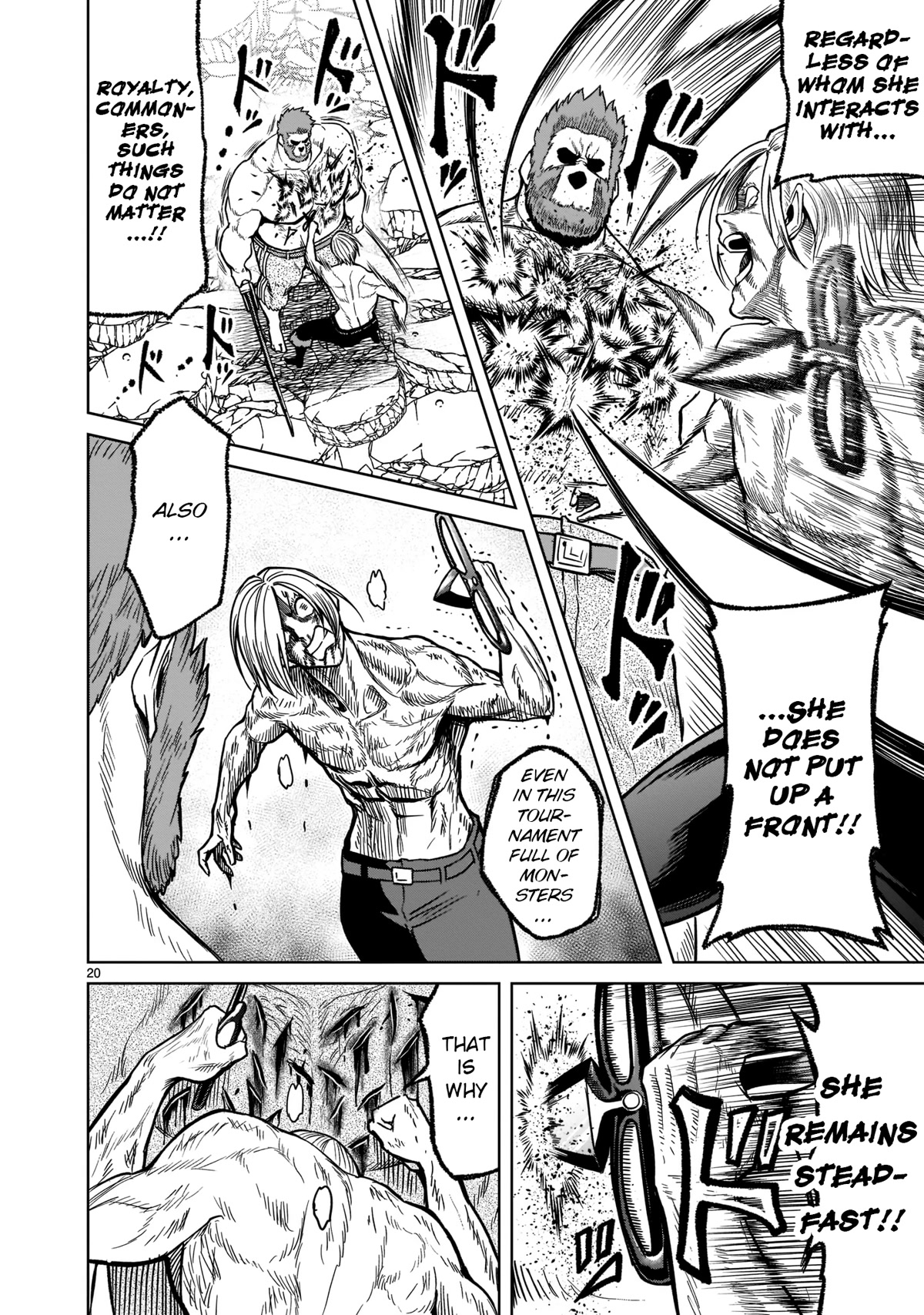 Rosen Garten Saga Chapter 34 page 20 - Chapter 34: Good King ~Graduierung~
