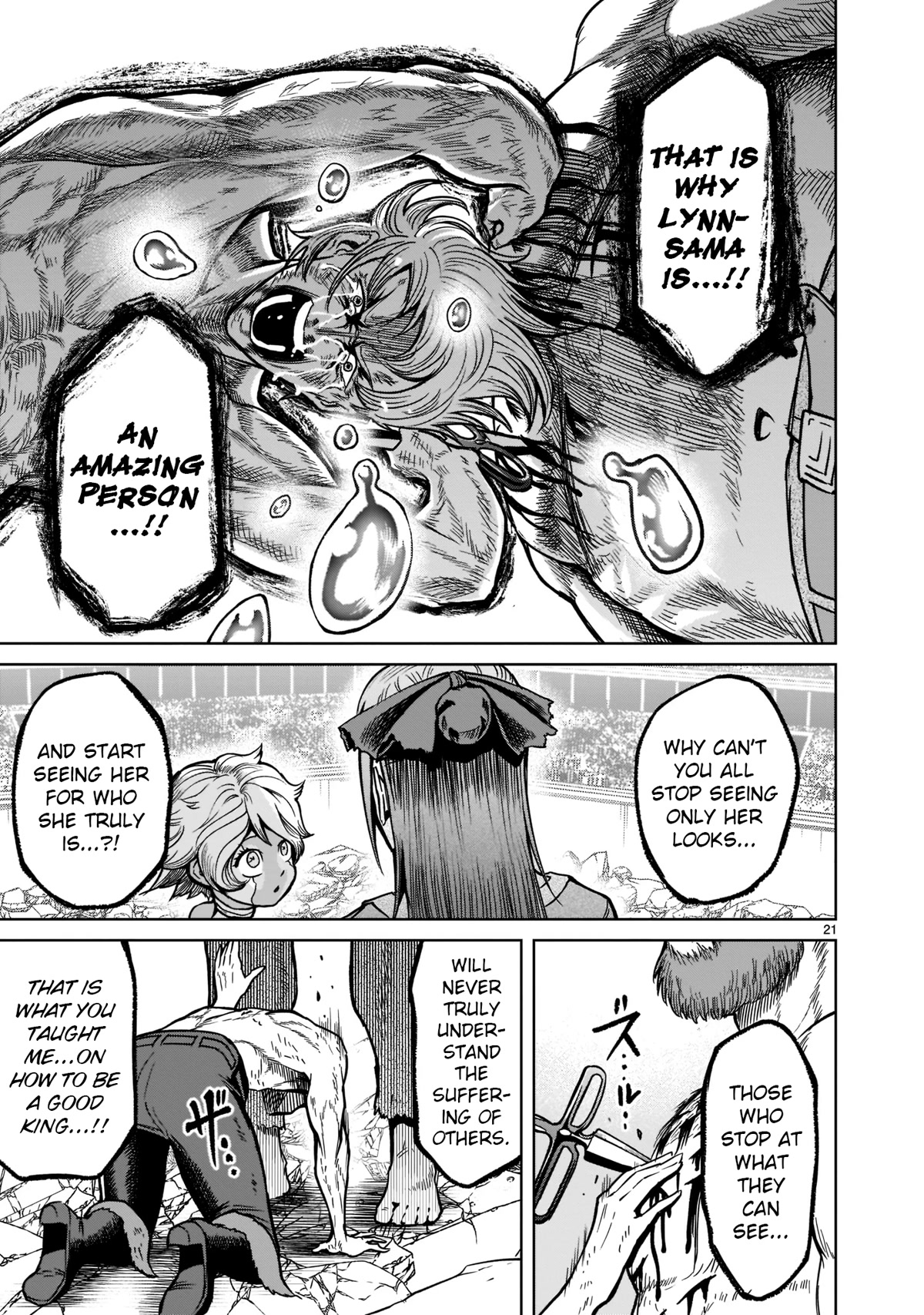 Rosen Garten Saga Chapter 34 page 21 - Chapter 34: Good King ~Graduierung~