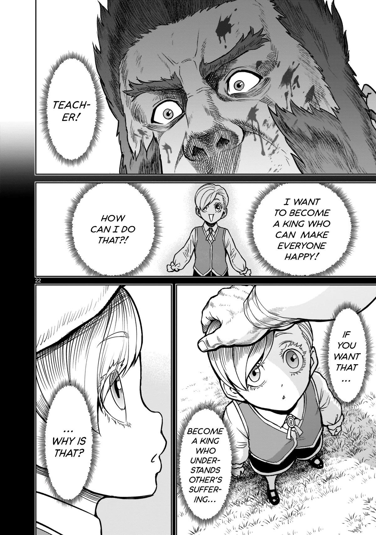 Rosen Garten Saga Chapter 34 page 22 - Chapter 34: Good King ~Graduierung~
