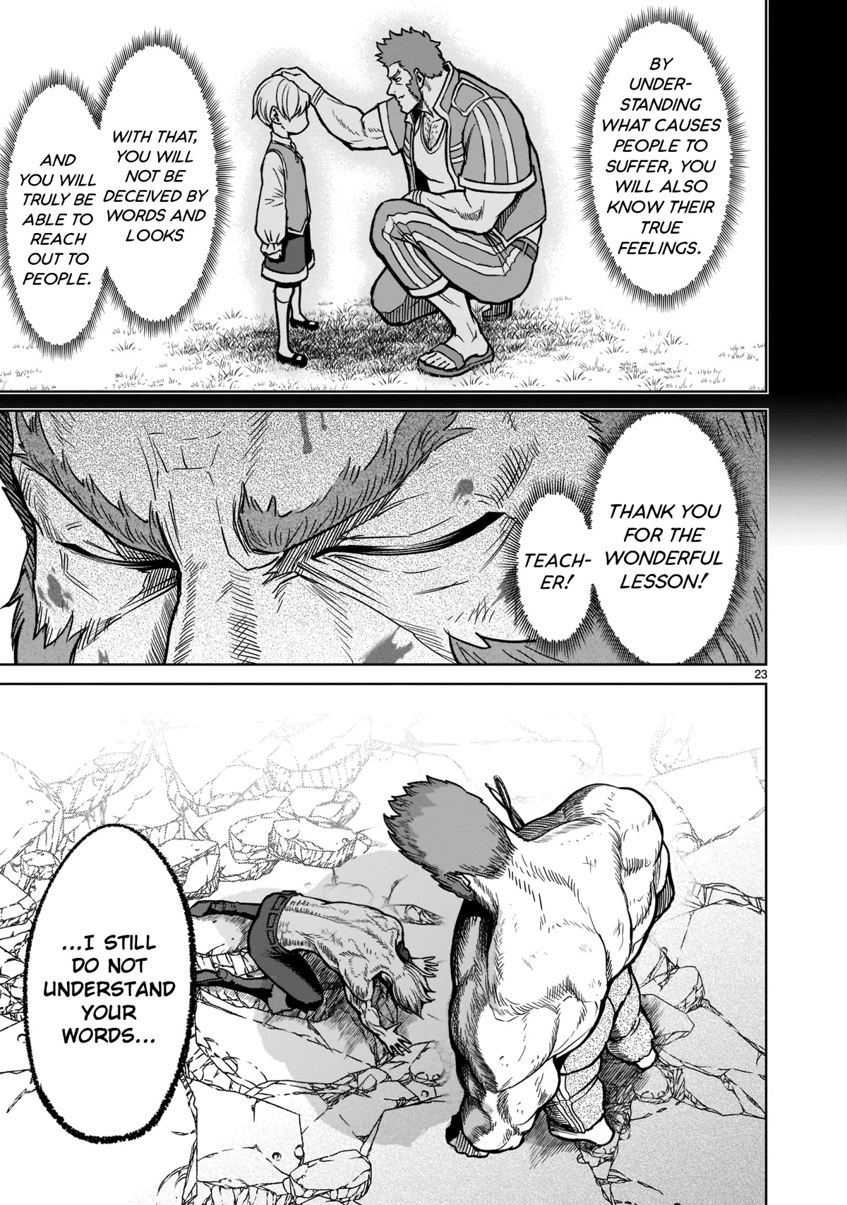 Rosen Garten Saga Chapter 34 page 23 - Chapter 34: Good King ~Graduierung~