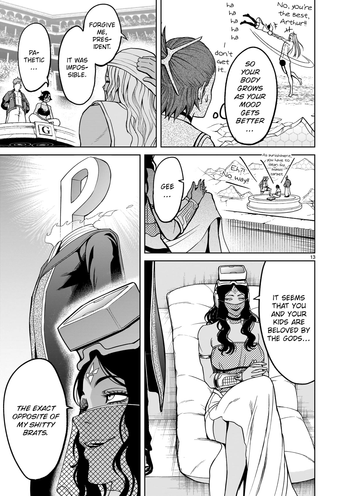 Rosen Garten Saga Chapter 36 page 13 - Chapter 36: Science ~K~
