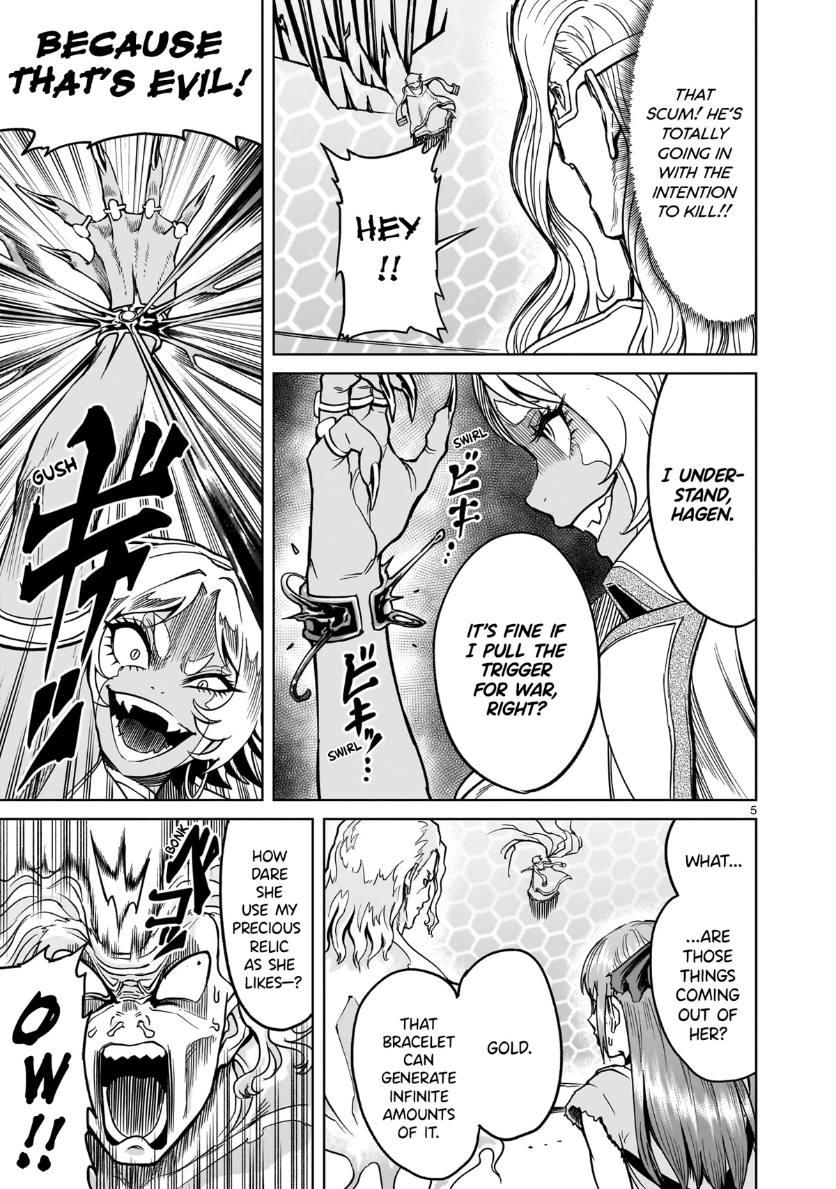 Rosen Garten Saga Chapter 40 page 6 - Chapter 40: Favoritism ~Geschenk~