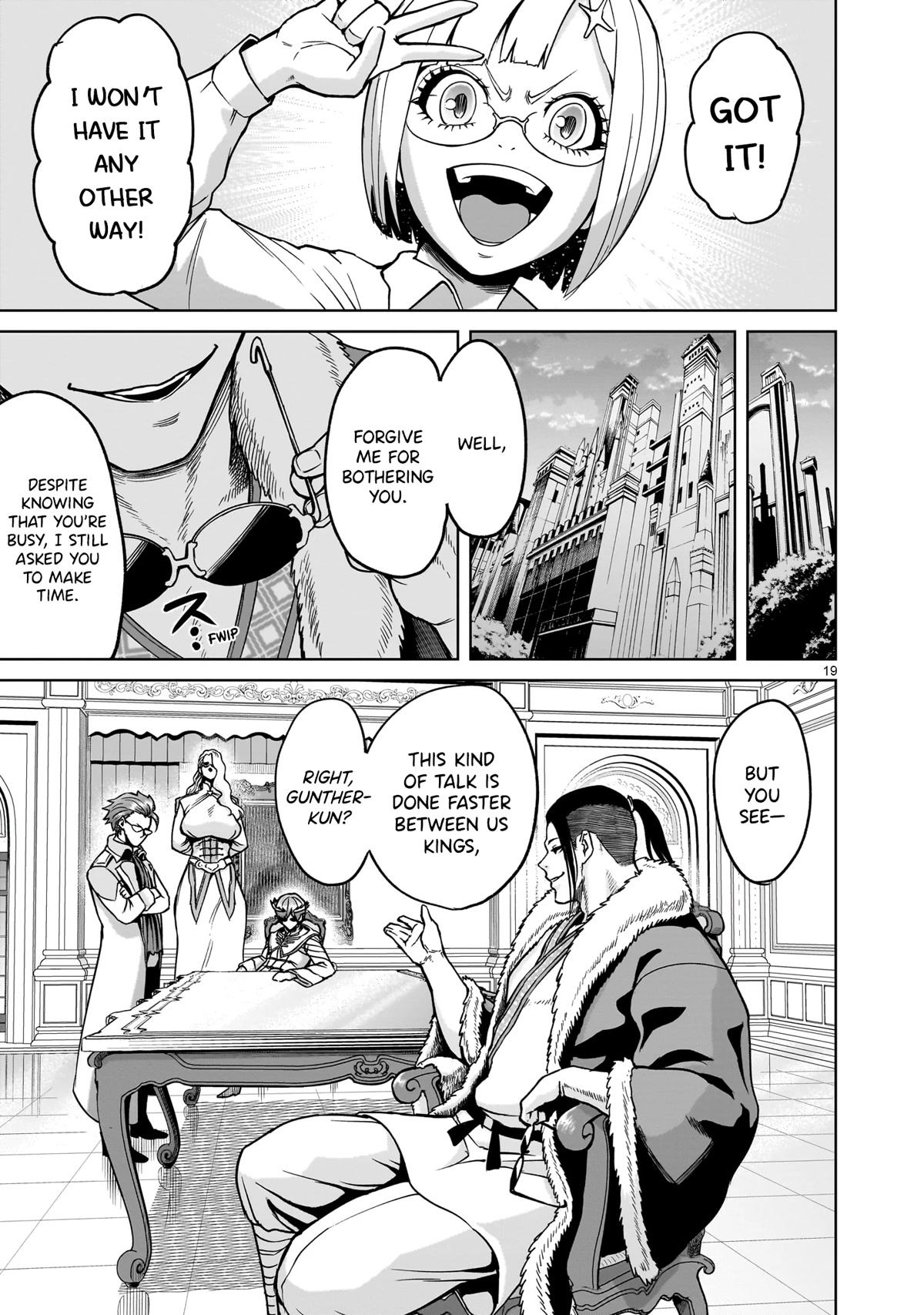 Rosen Garten Saga Chapter 42 page 19 - Chapter 42: Negotiation ~Abnormale-Gipfel~