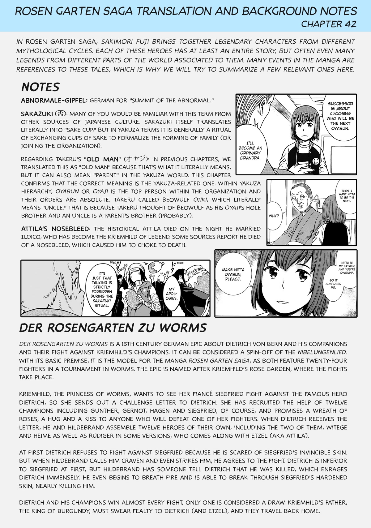 Rosen Garten Saga Chapter 42 page 27 - Chapter 42: Negotiation ~Abnormale-Gipfel~
