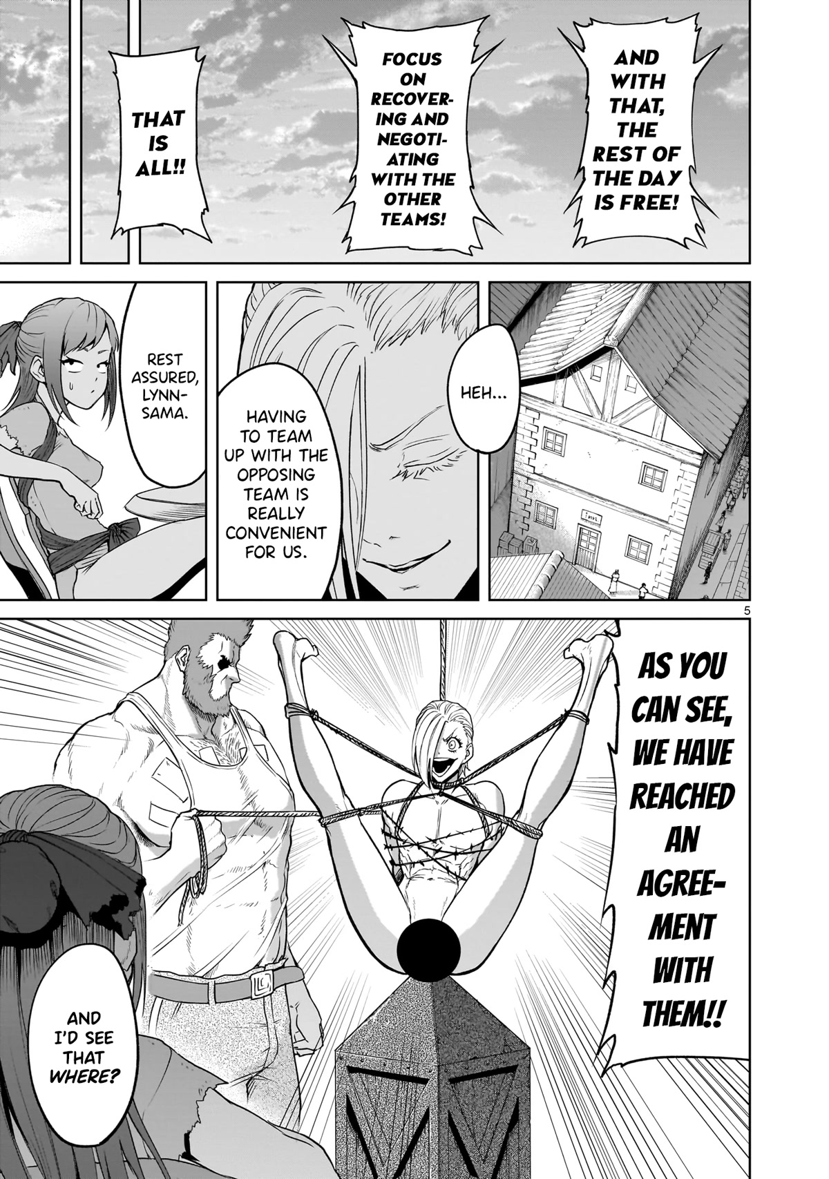 Rosen Garten Saga Chapter 42 page 5 - Chapter 42: Negotiation ~Abnormale-Gipfel~