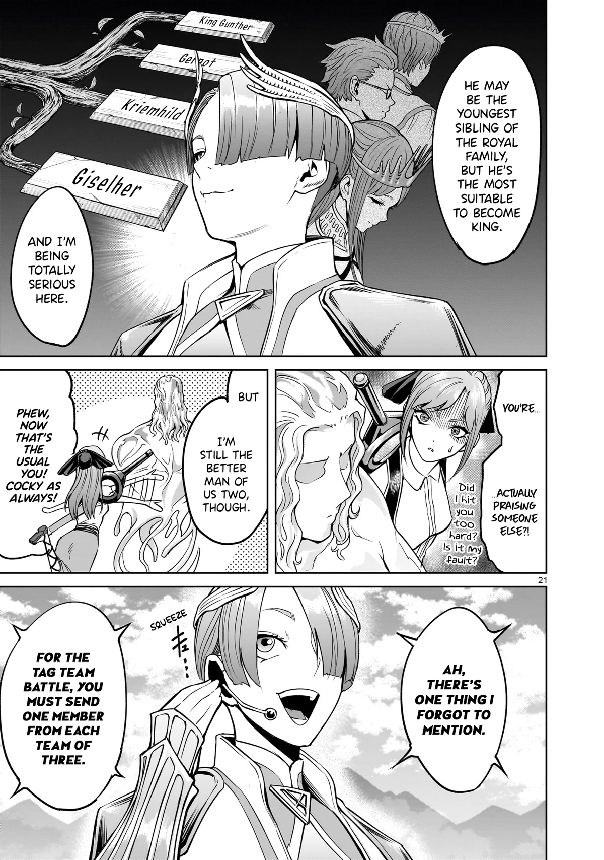 Rosen Garten Saga Chapter 43 page 21 - Chapter 43: Youngest Sibling ~Gefälschtes Bild~